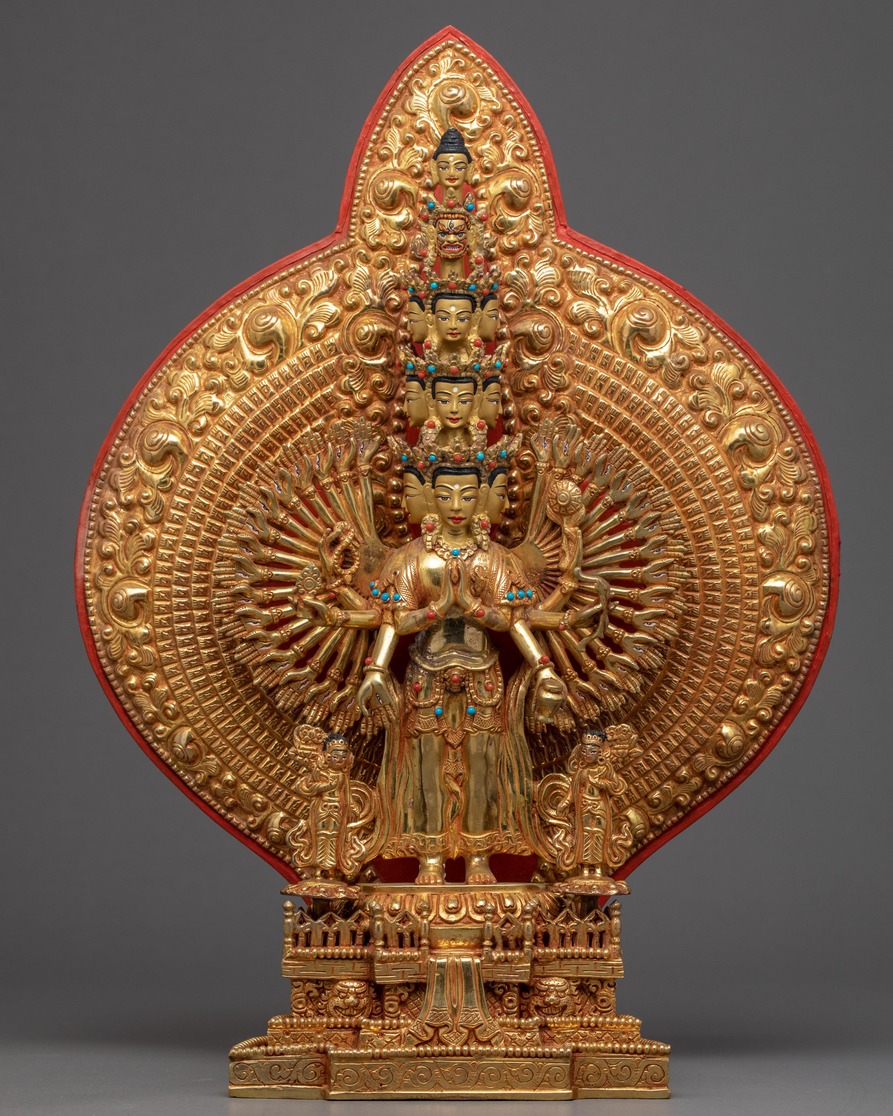 Thousand Armed Chenrezig Statue