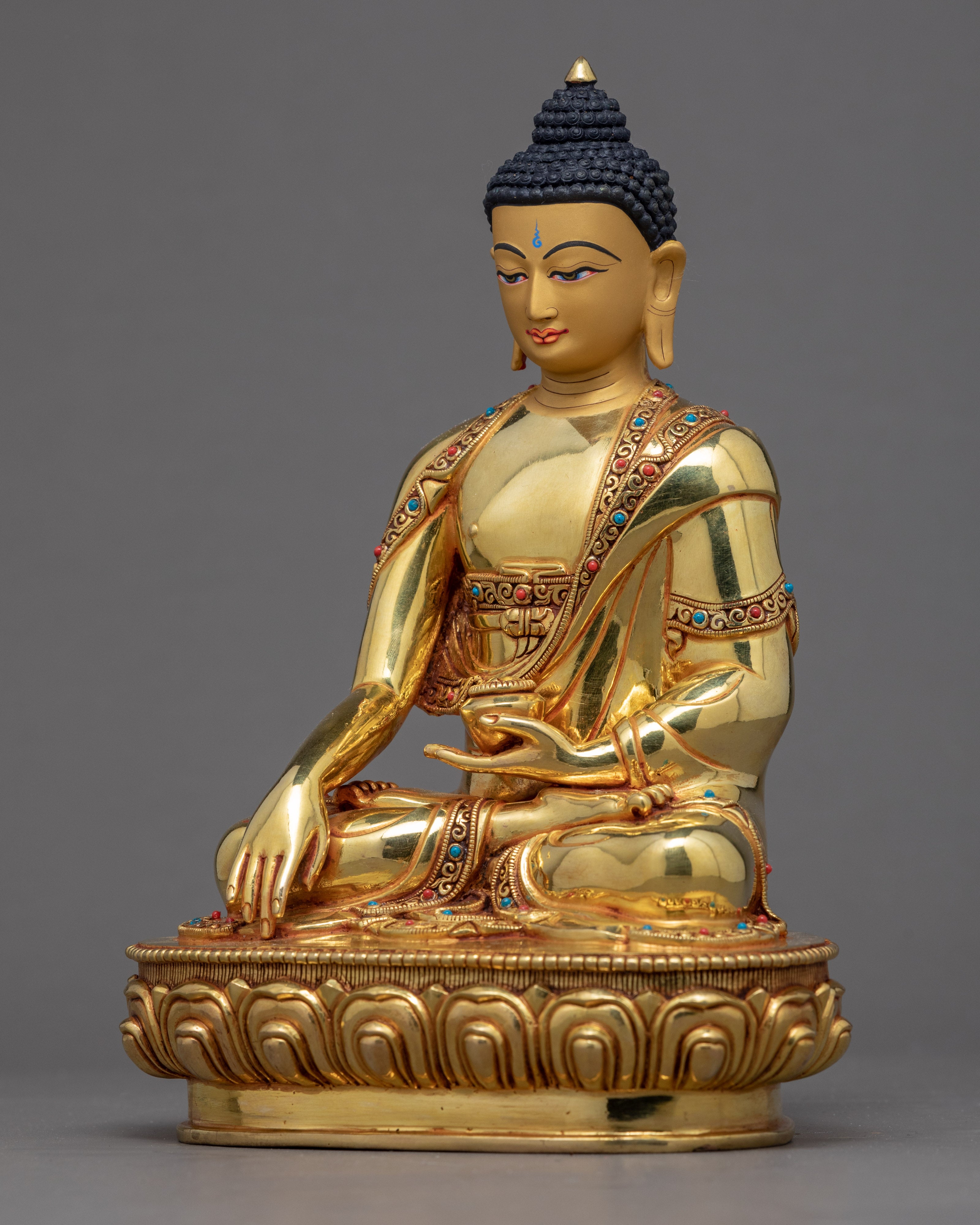 Namo Buddha Shakyamuni Sculpture | Traditional Buddhist Art
