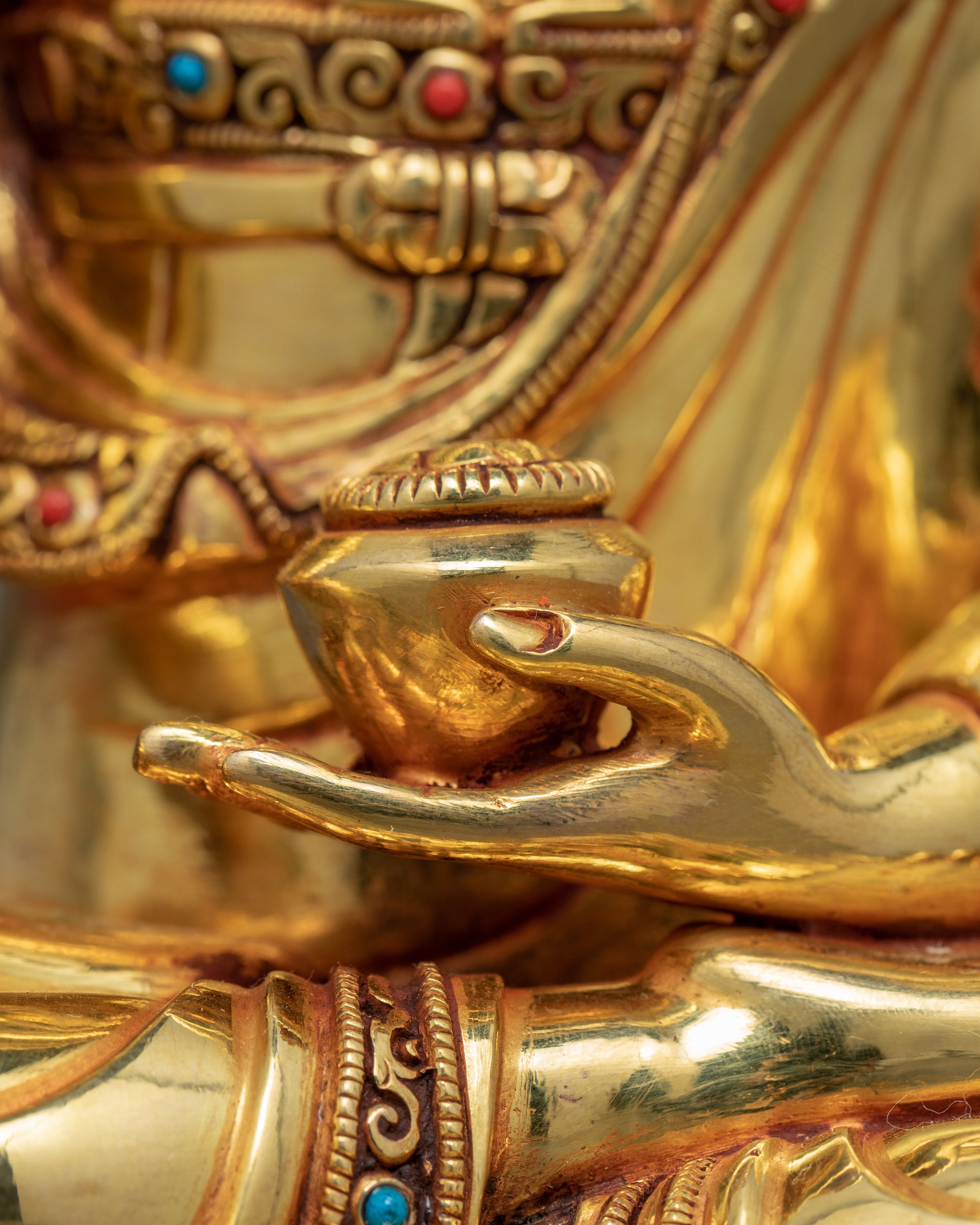 Namo Buddha Shakyamuni Sculpture | Traditional Buddhist Art