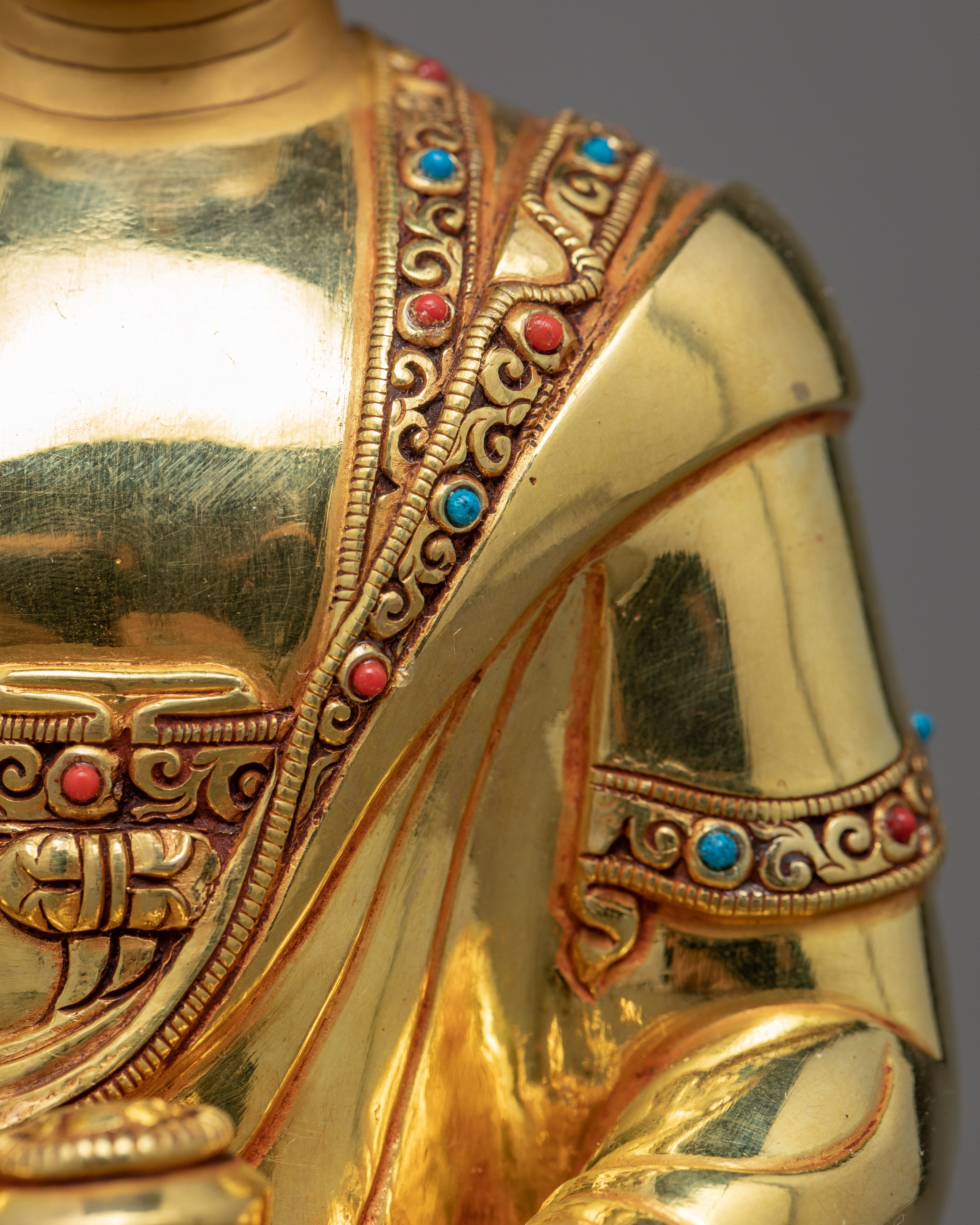 Namo Buddha Shakyamuni Sculpture | Traditional Buddhist Art