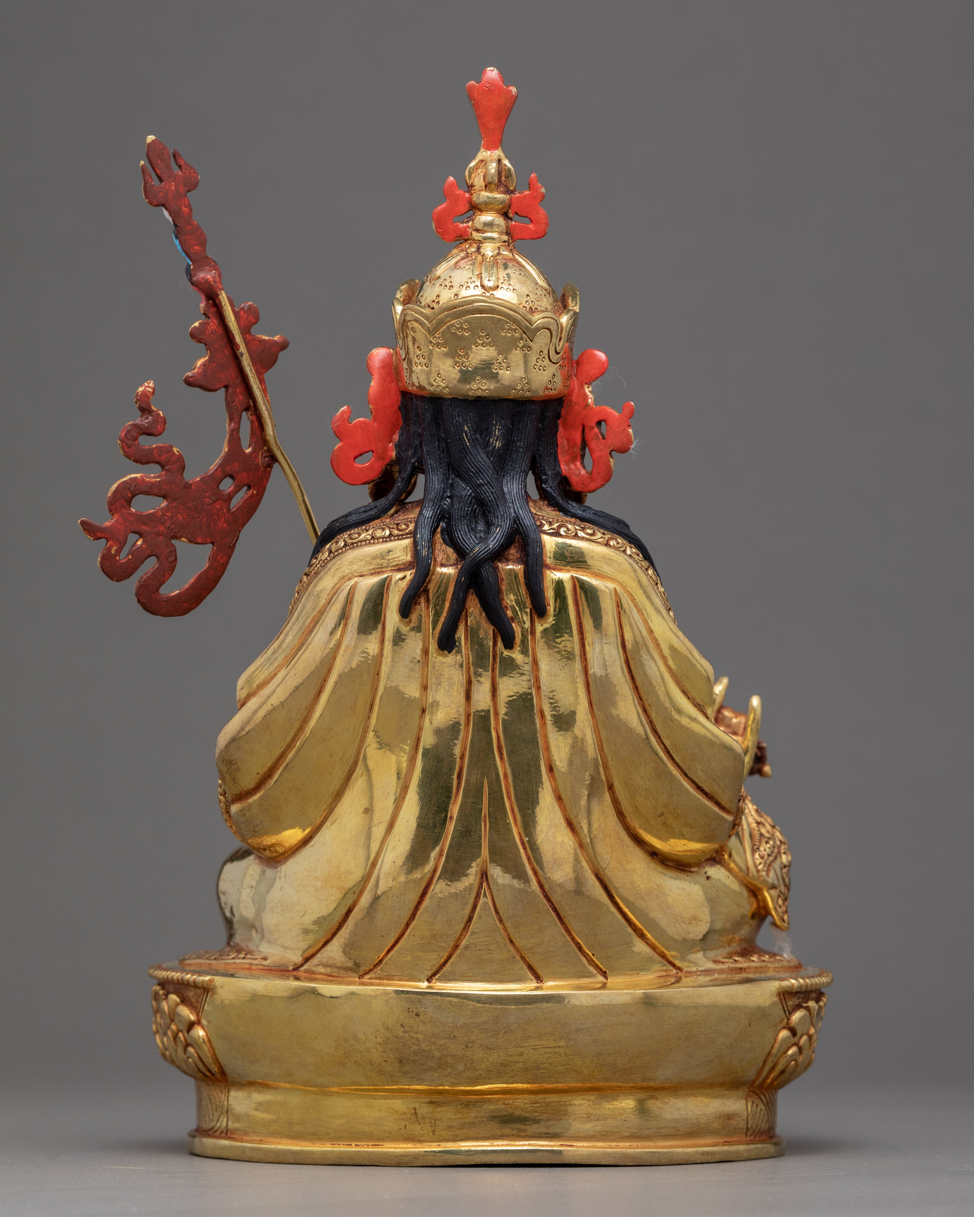 Padmasambhava Guru Statue | Finely Hand Carved Sculpture