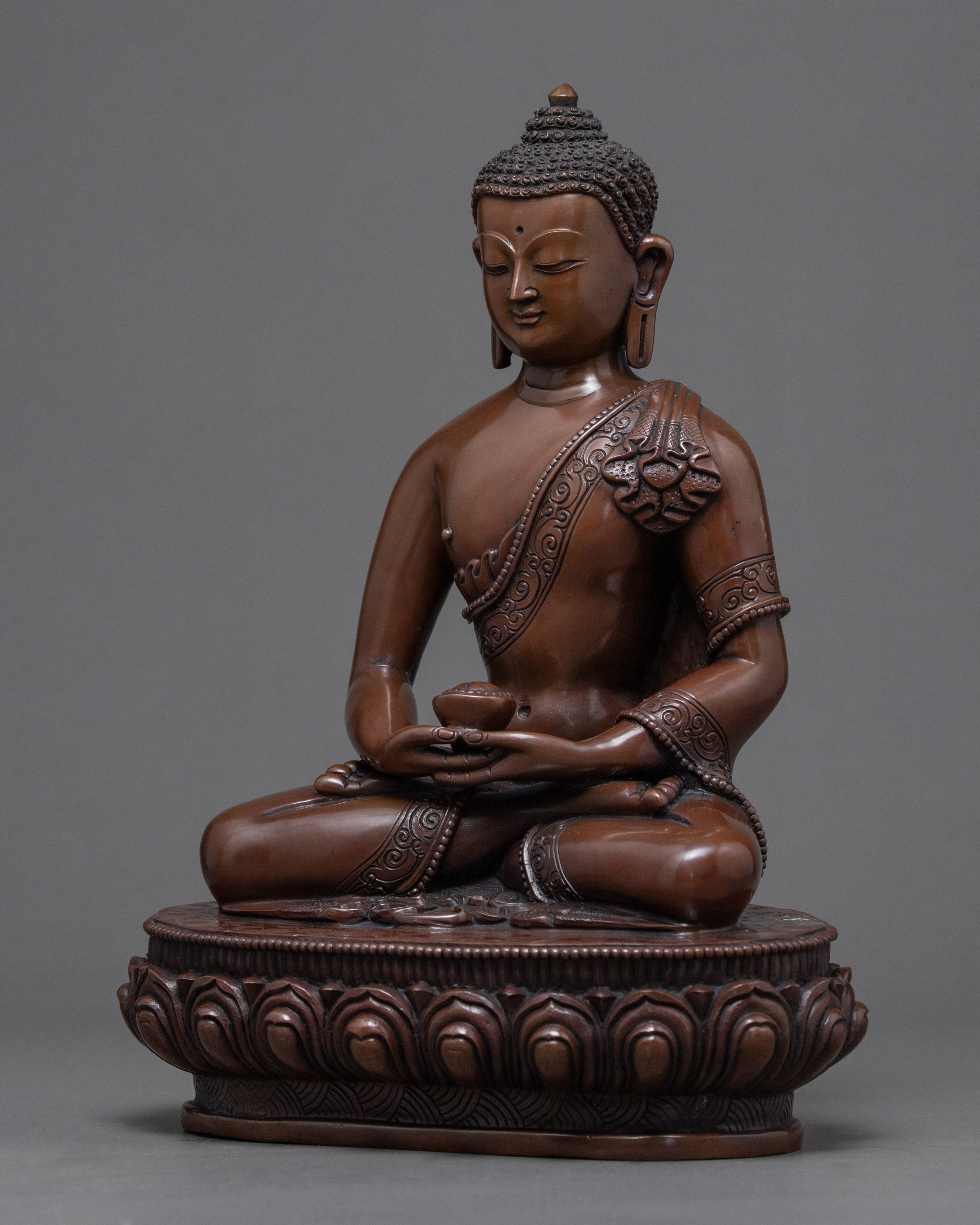 Amitabha Buddha Copper Statue | Buddha of Infinite Light
