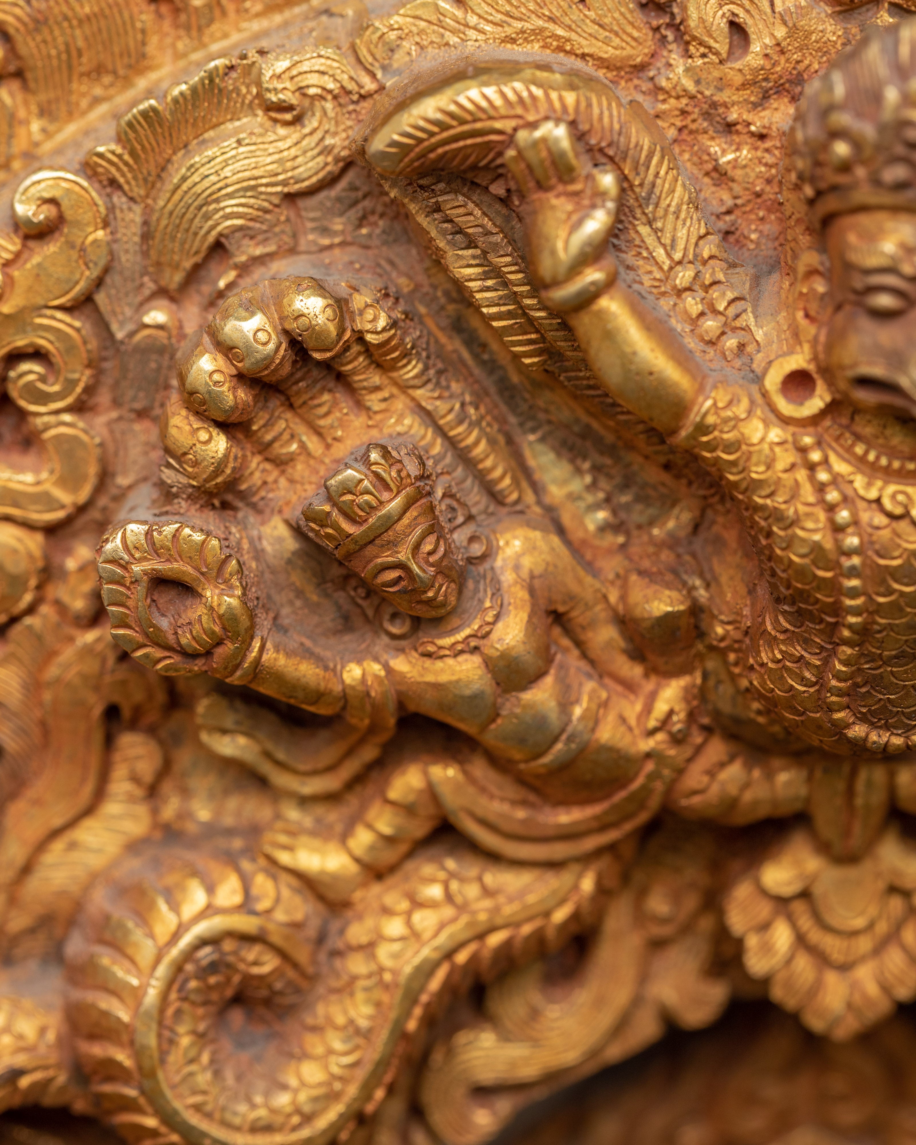 Standing Shakyamuni Buddha Figure | Himalayan Buddhist Art