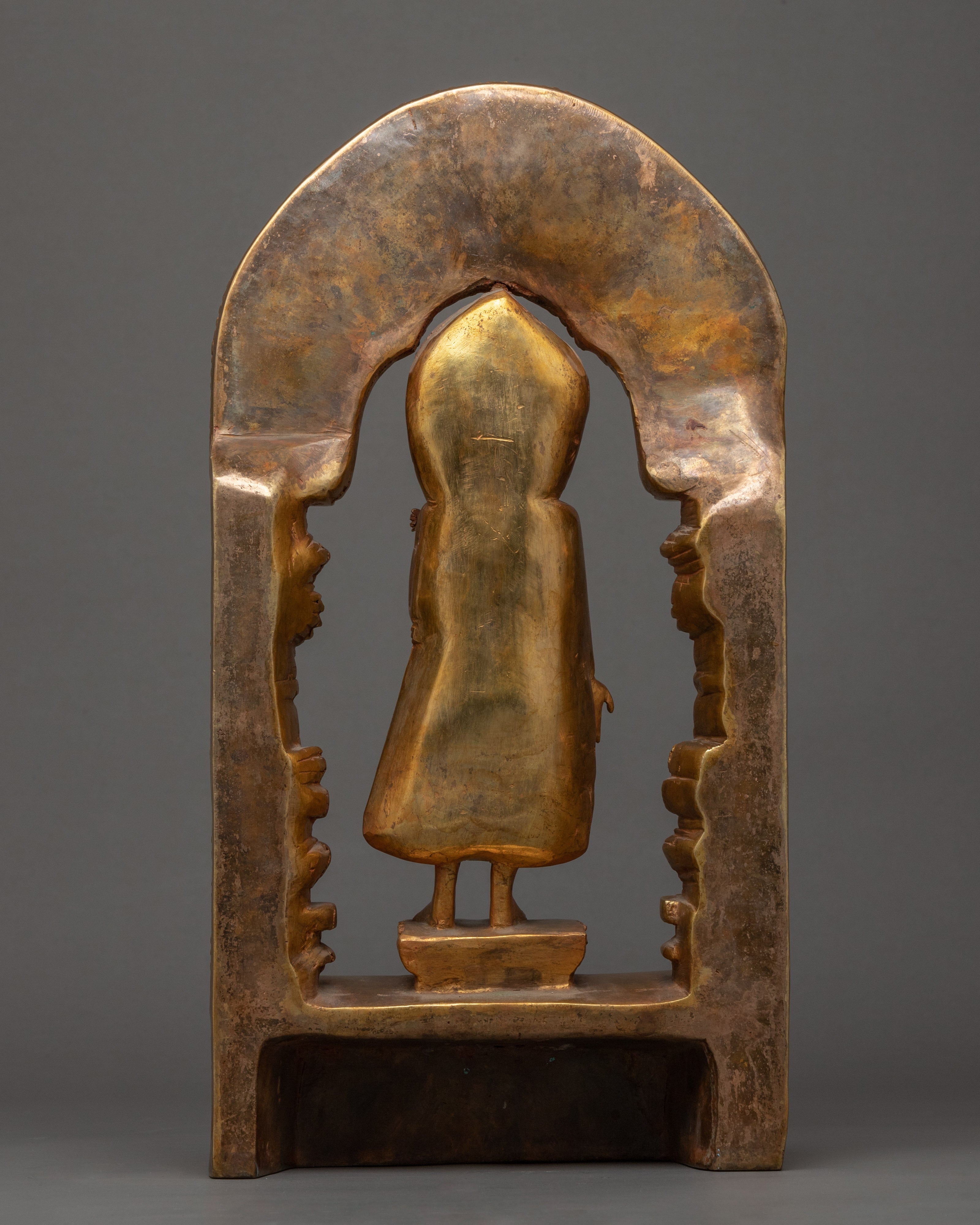 Standing Shakyamuni Buddha Figure | Himalayan Buddhist Art