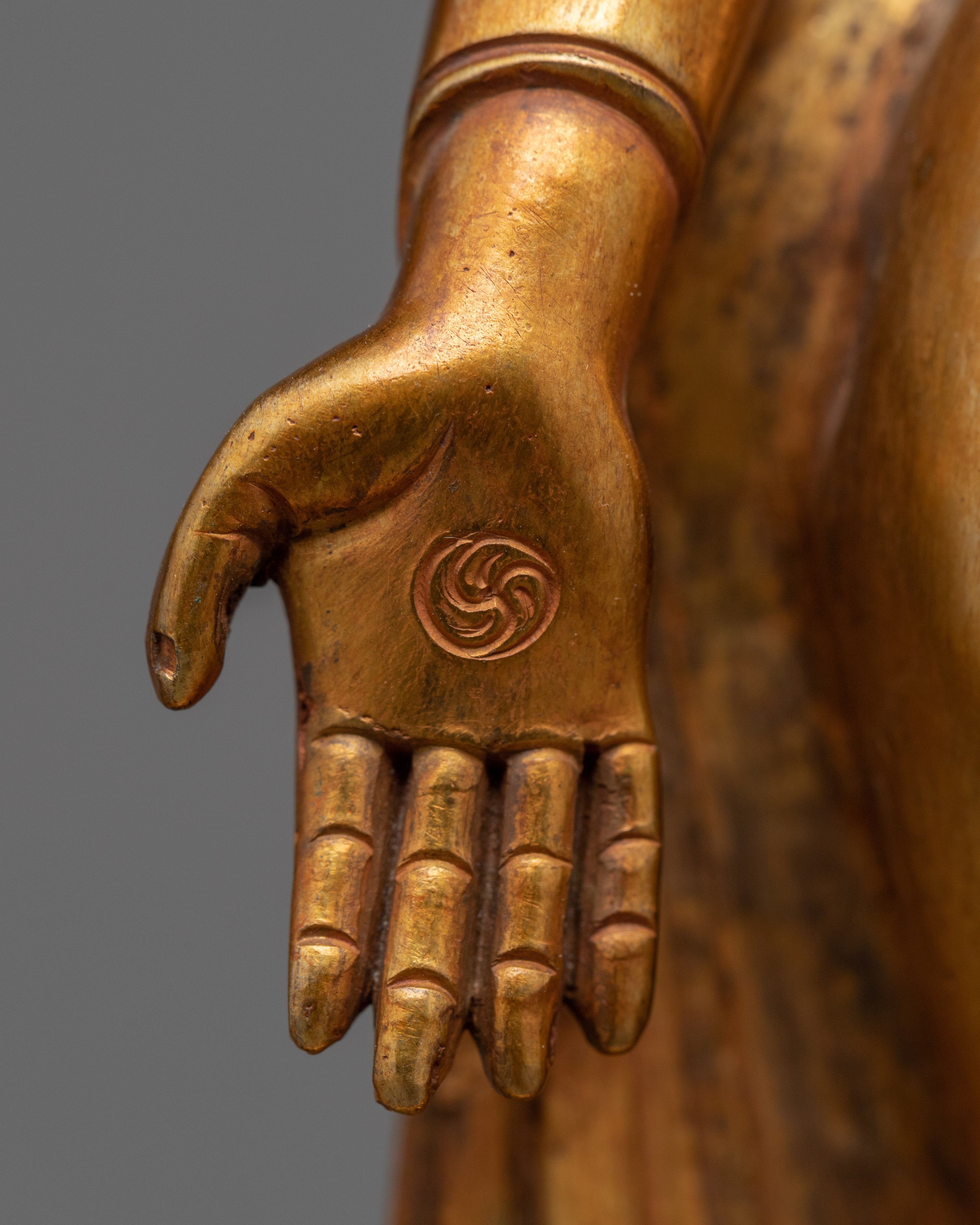 Standing Shakyamuni Buddha Figure | Himalayan Buddhist Art