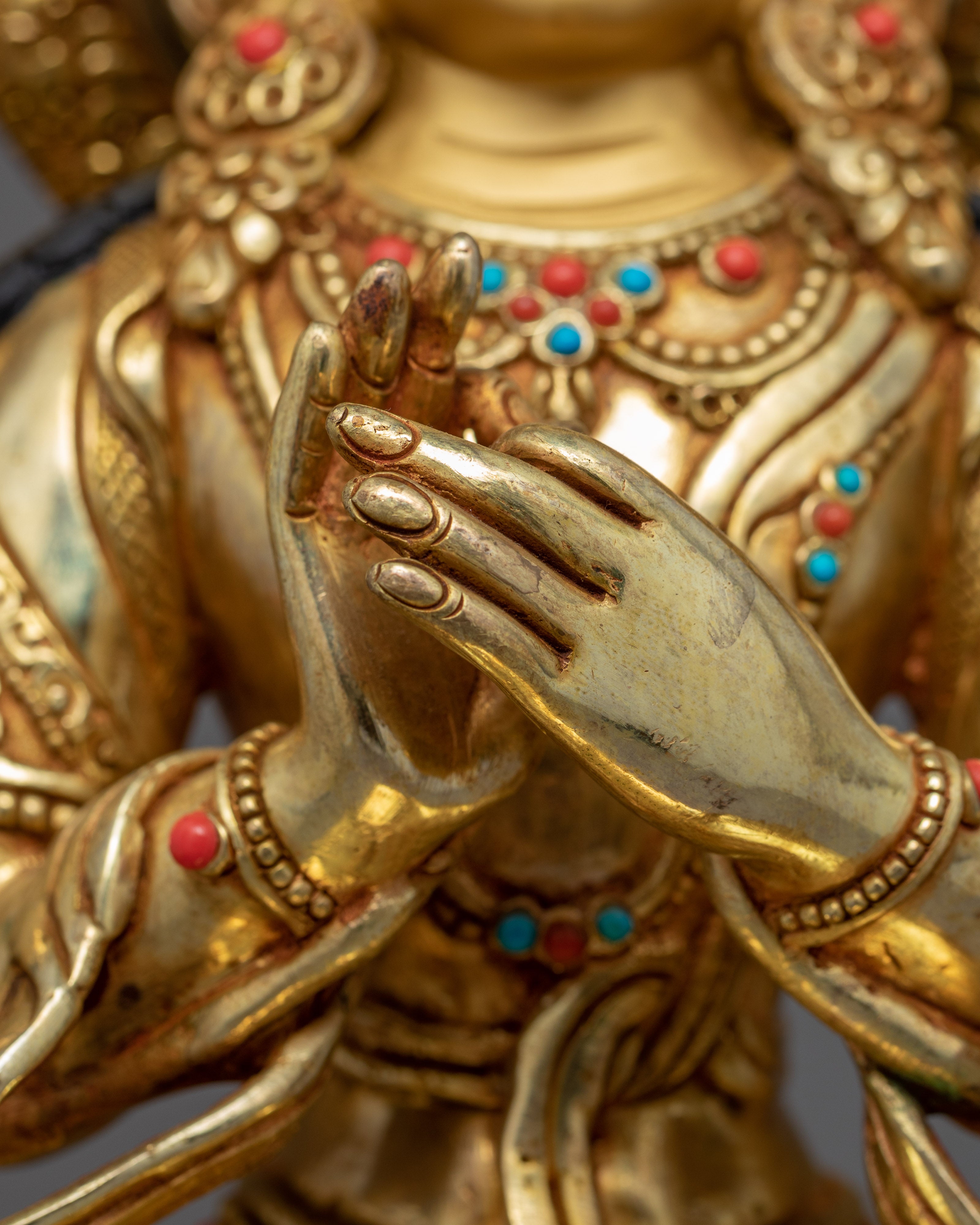 Maitreya The Future Buddha Statue | Traditionally Hand Carved Art