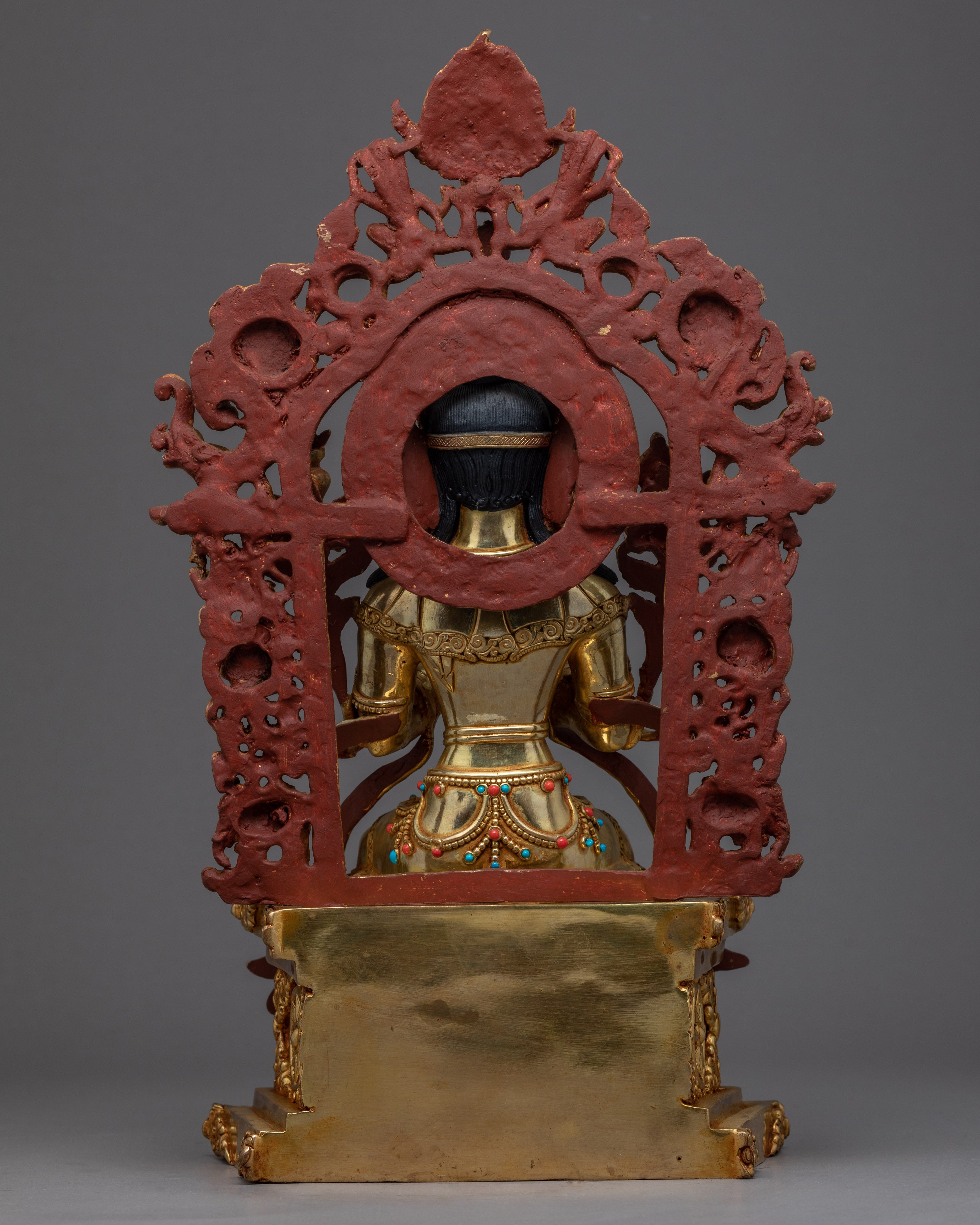 Maitreya The Future Buddha Statue | Traditionally Hand Carved Art