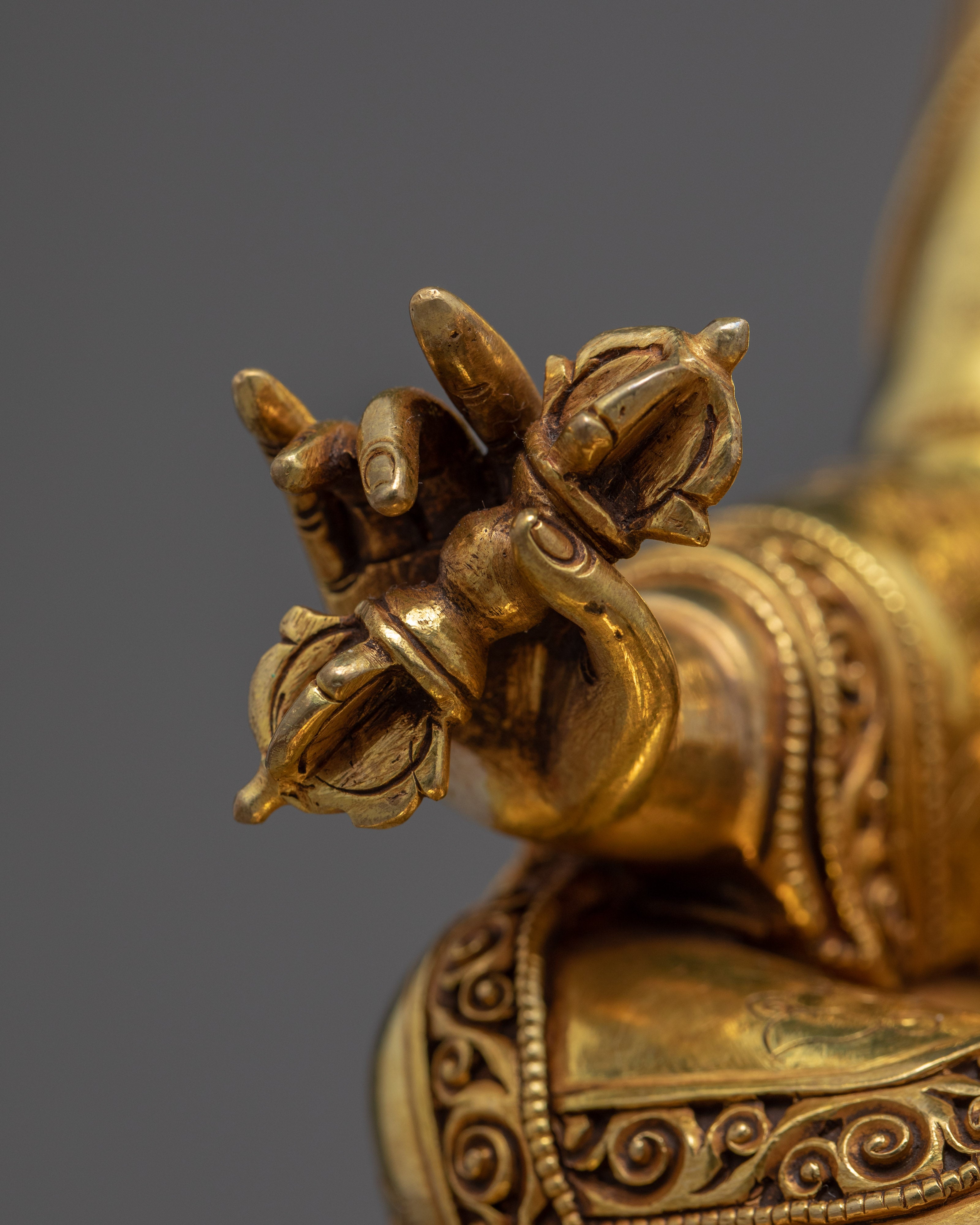 Padmasambhava Art | Hand-Carved Buddhist Deity Sculpture