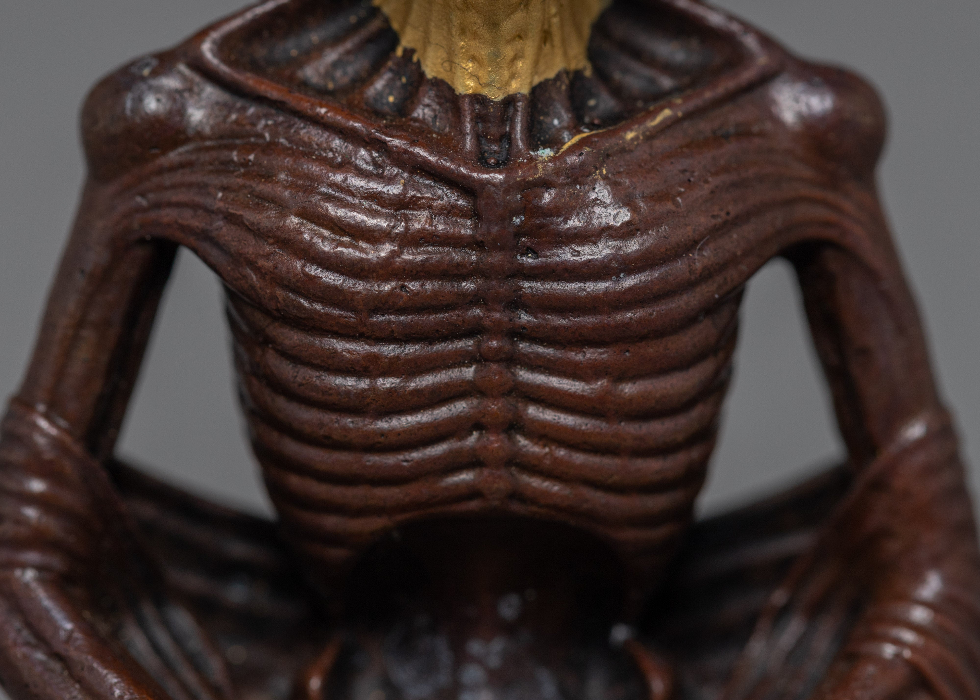 Fasting Shakyamuni Buddha Sculpture | Traditional Himalayan Art