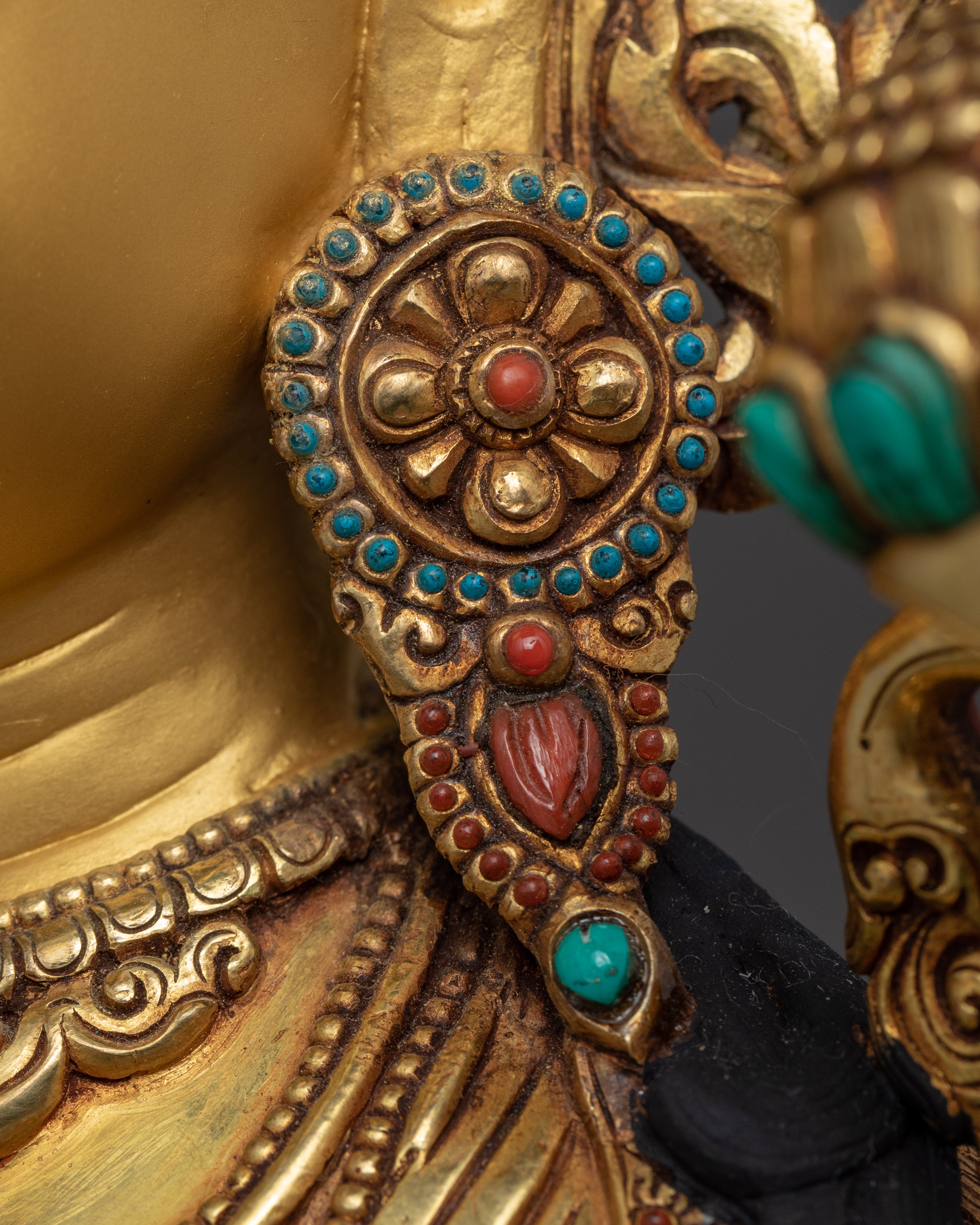 Green Tara Female Buddha | Hand-crafted Mother Tara Statue