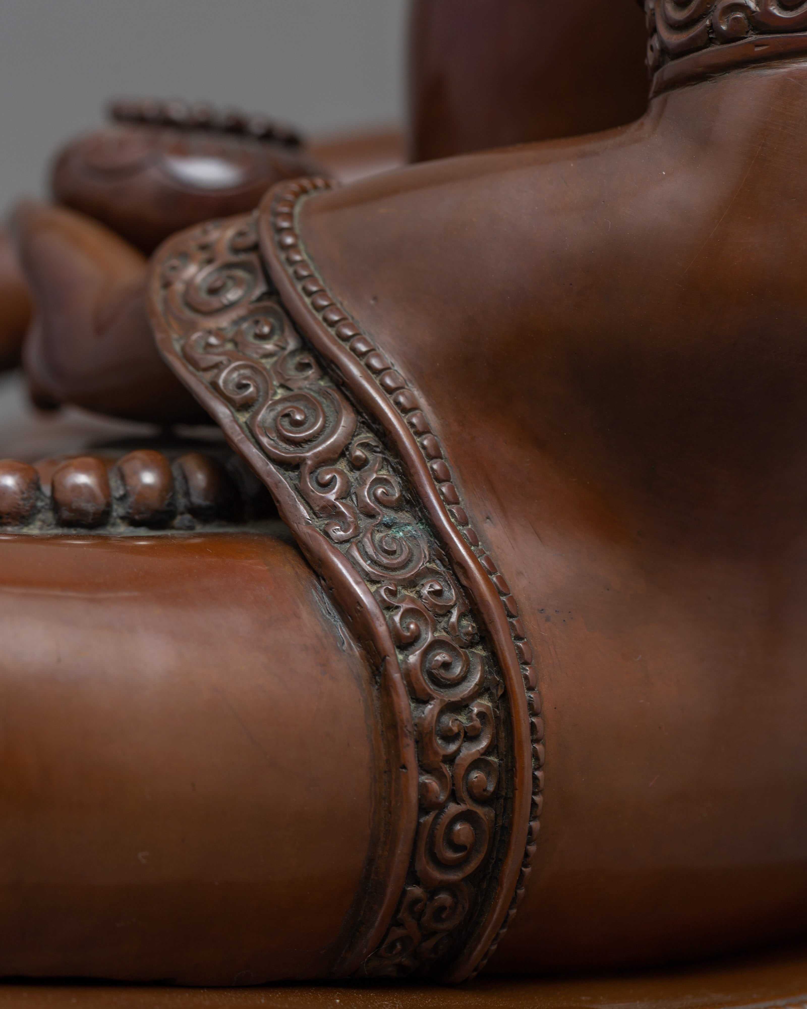 The Buddha Shakyamuni Statue | Traditional Himalayan Art