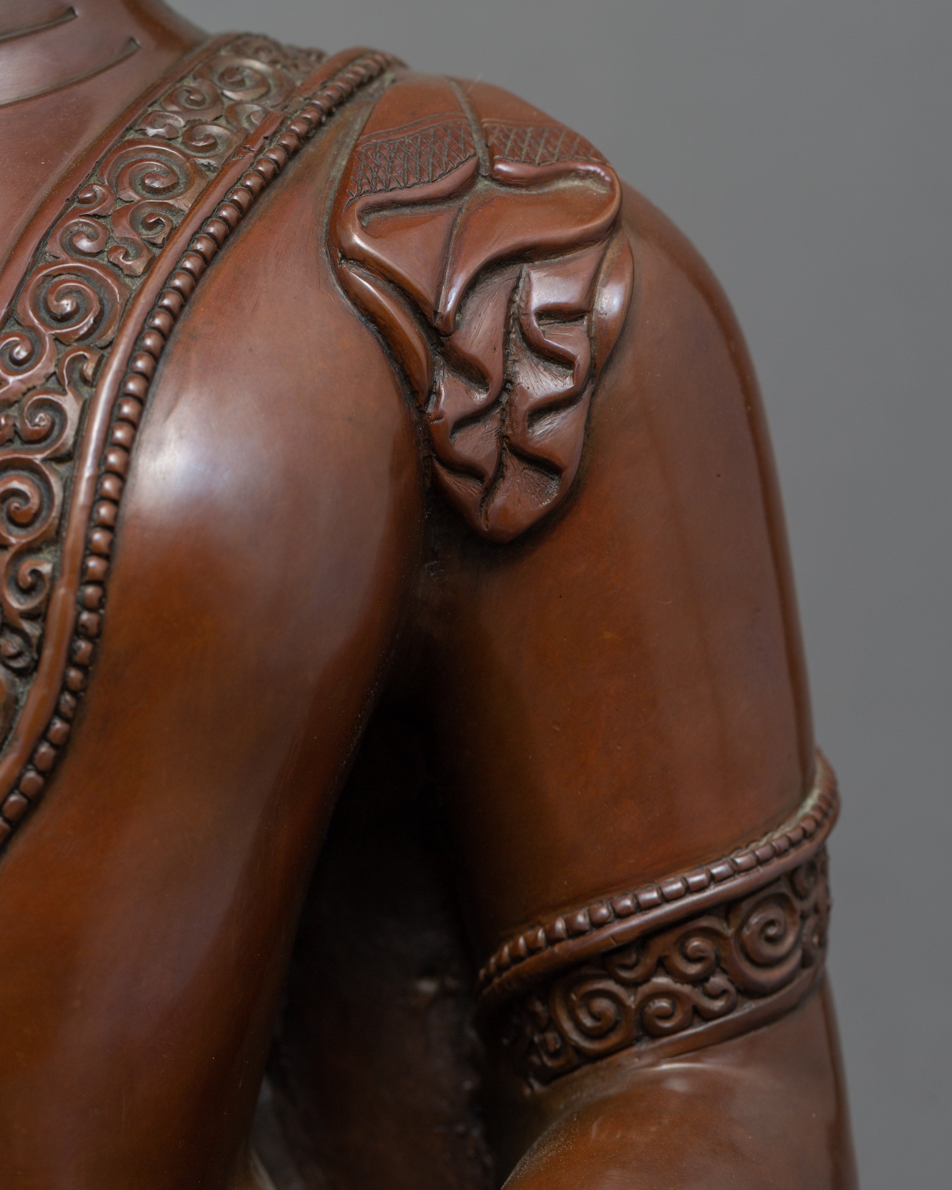 The Buddha Shakyamuni Statue | Traditional Himalayan Art