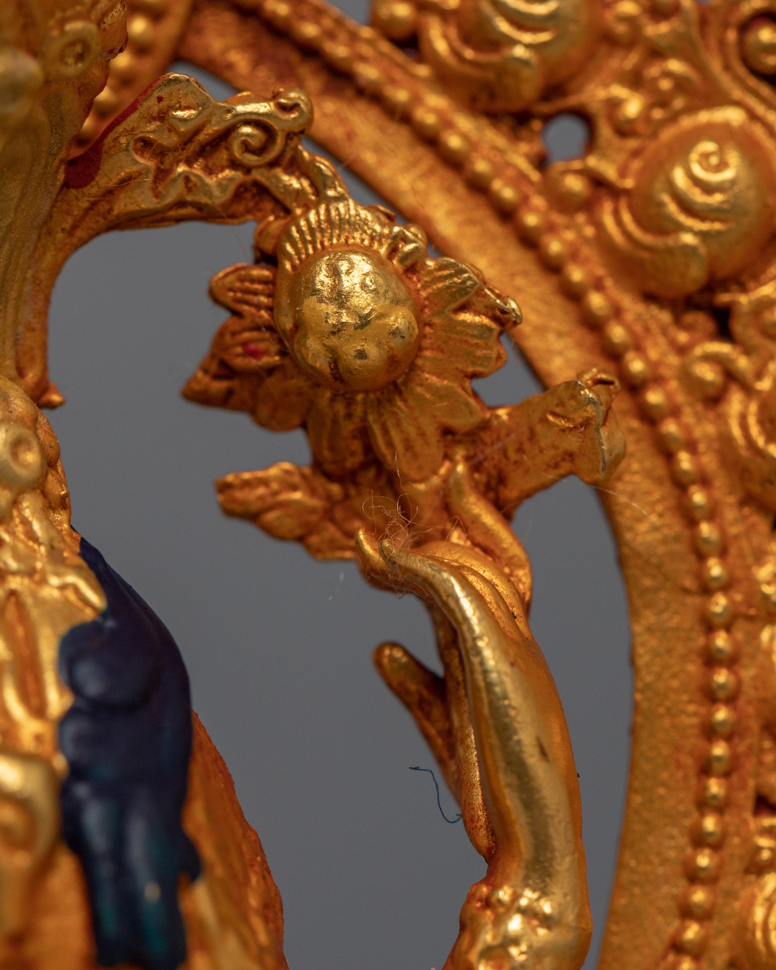 Miniature Chenrezig Sculpture | Buddhist Compassionate Bodhisattva