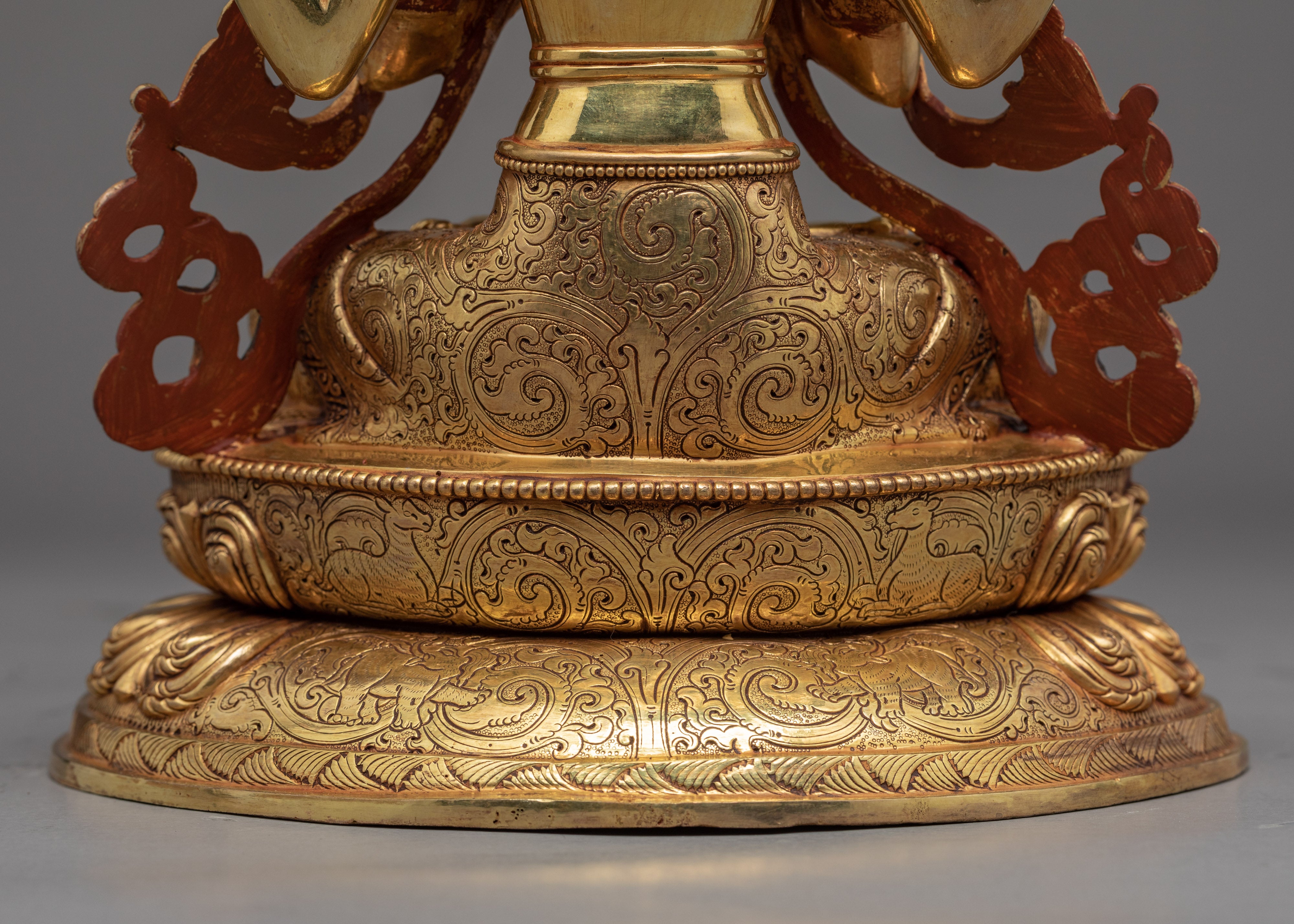 Bodhisattvas Sculpture Set Nepal | Traditionally Handcrafted Buddhist Set