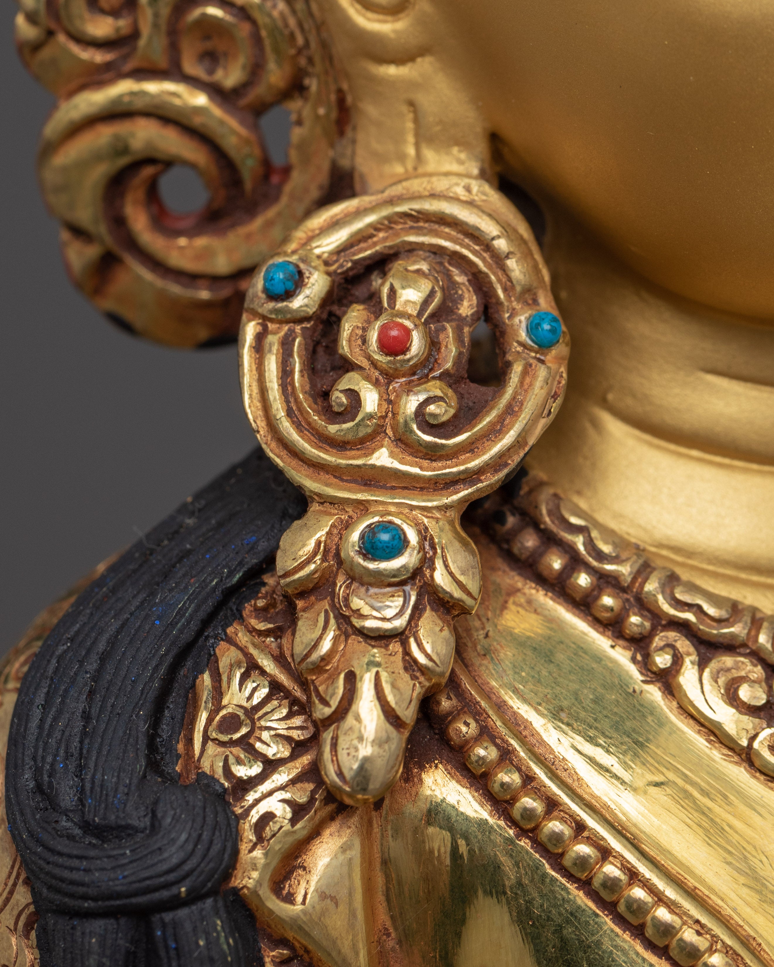 Bodhisattvas Sculpture Set Nepal | Traditionally Handcrafted Buddhist Set