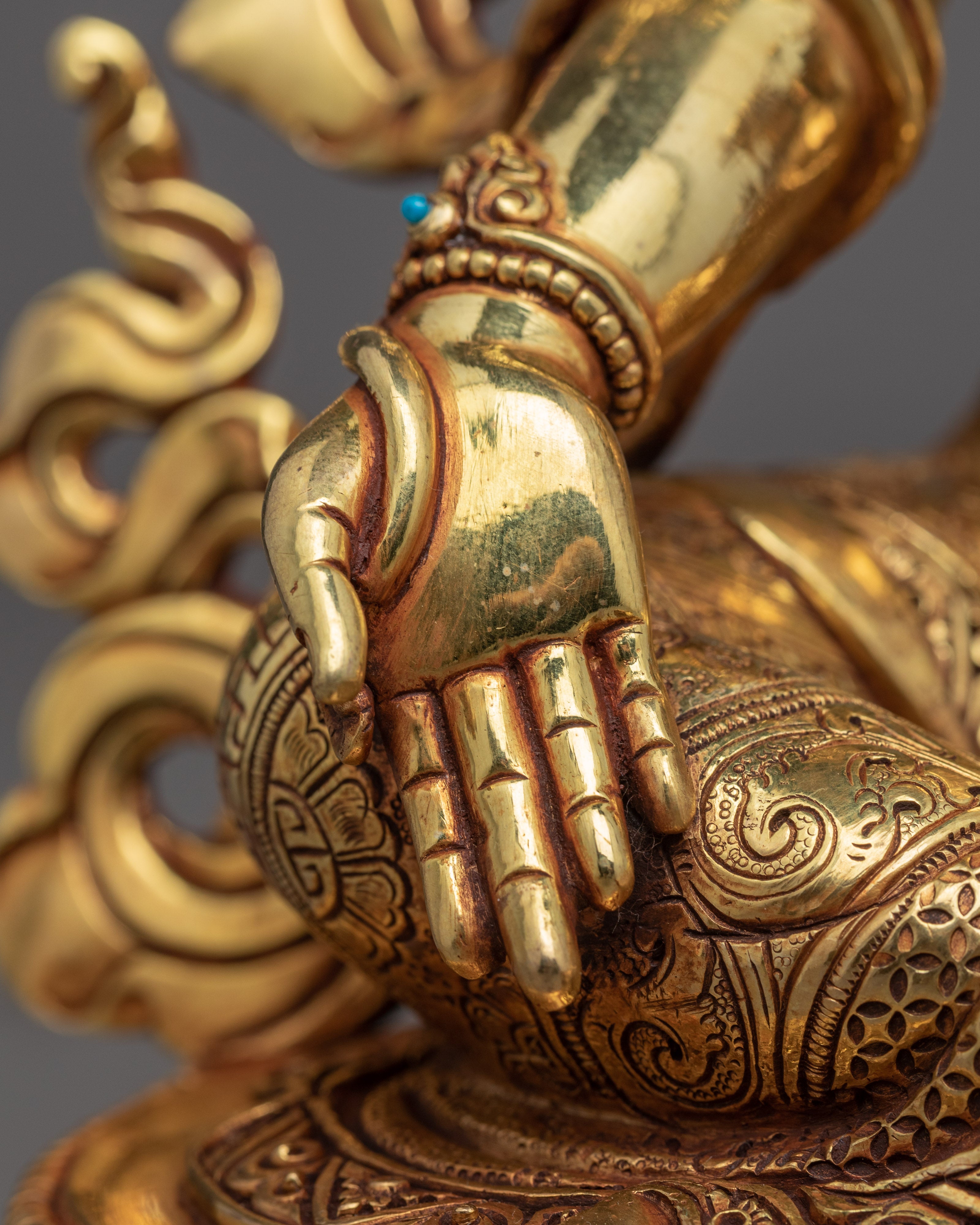 Bodhisattvas Sculpture Set Nepal | Traditionally Handcrafted Buddhist Set