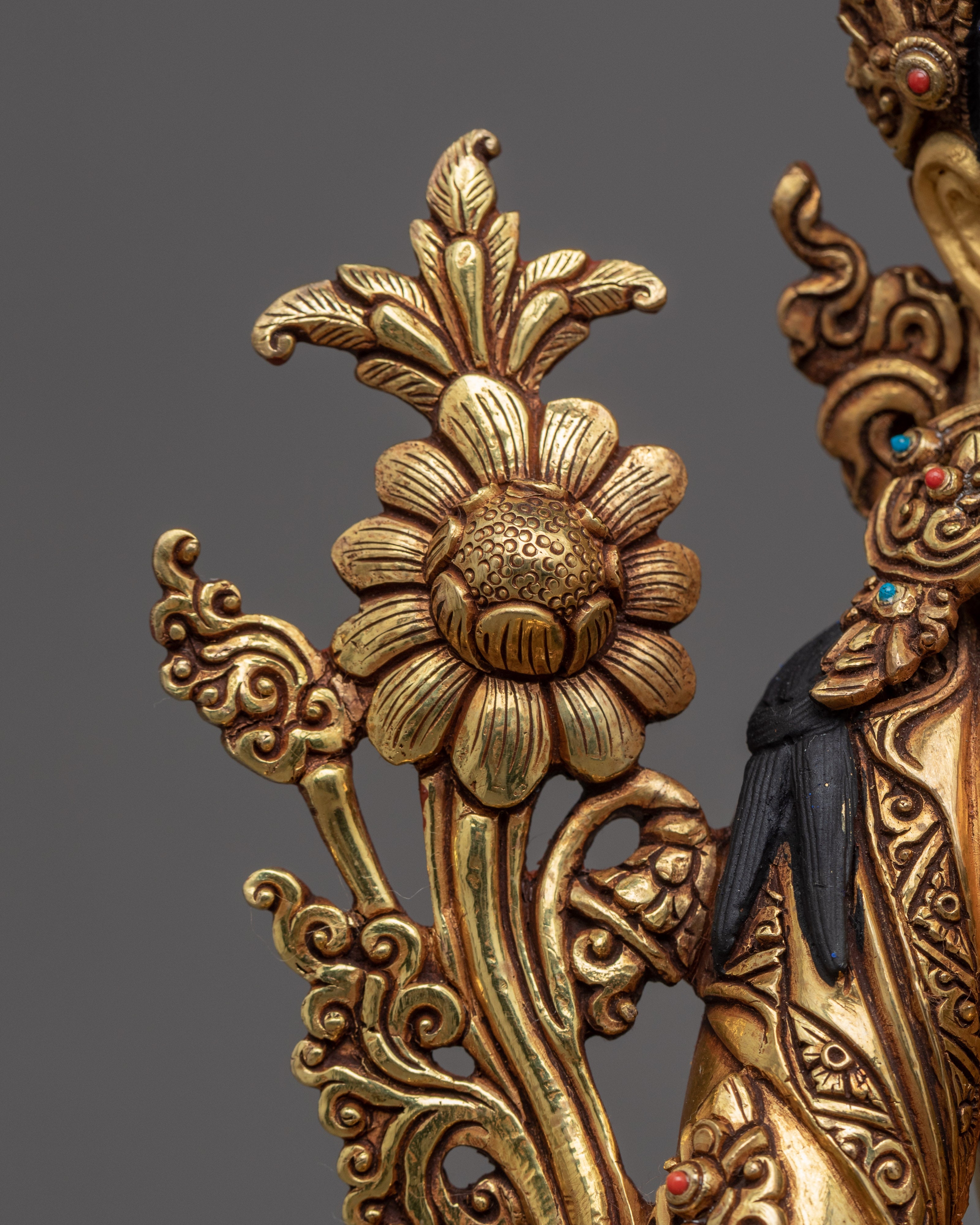 Bodhisattvas Sculpture Set Nepal | Traditionally Handcrafted Buddhist Set