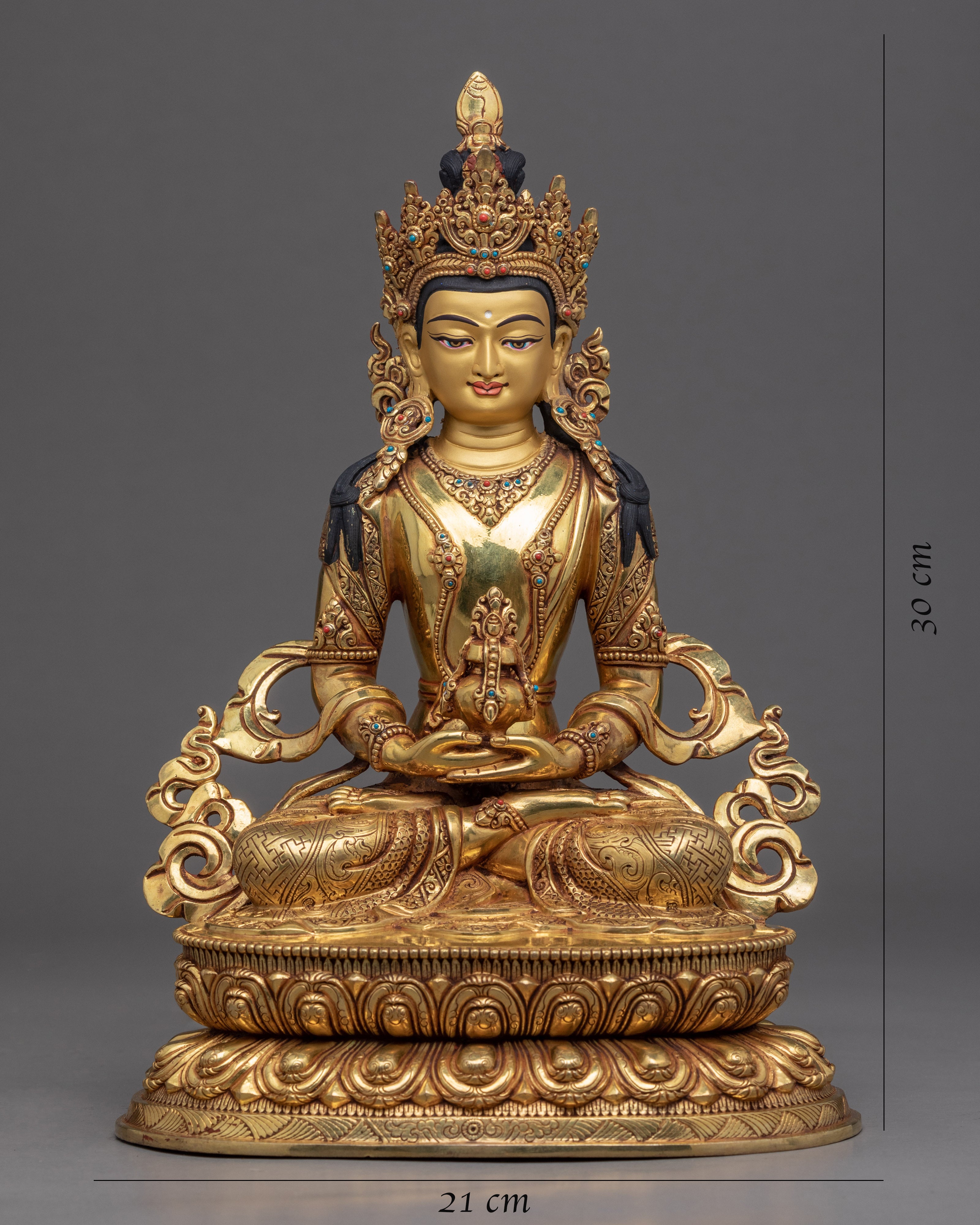 Bodhisattvas Sculpture Set Nepal | Traditionally Handcrafted Buddhist Set