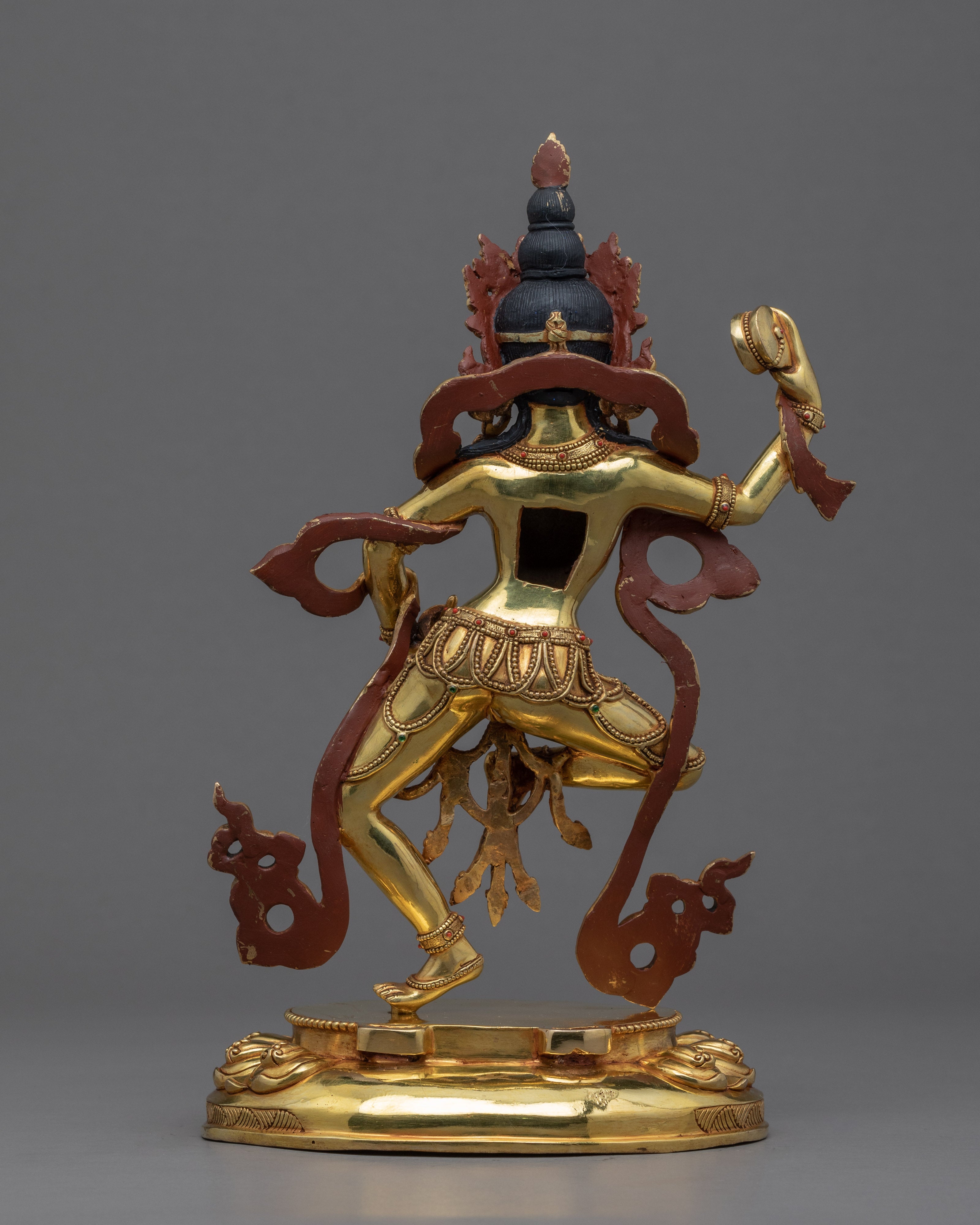 Machig Labdron Gold Sculpture | Hand Crafted Himalayan Art