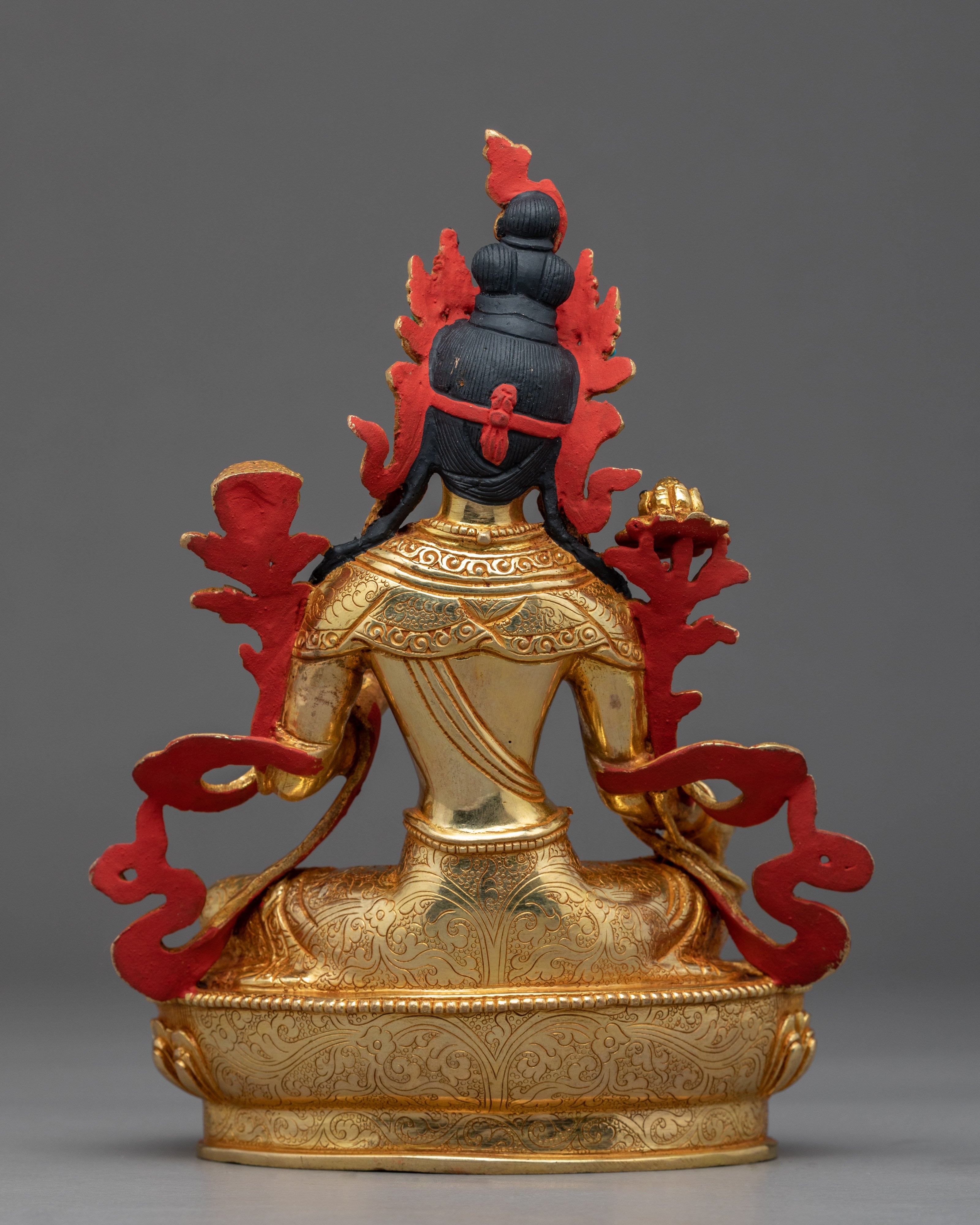 Green Tara Sculpture Nepal | Handmade Bodhisattva Statue