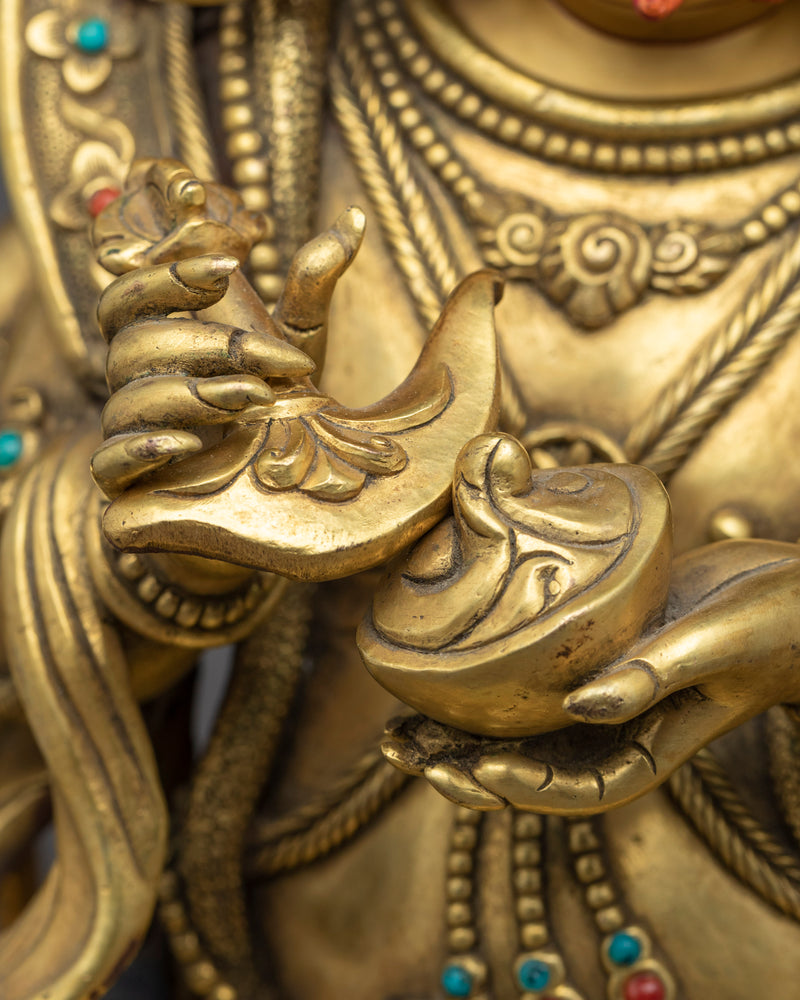 6 Armed Mahakala Statue | Traditional Himalayan Art