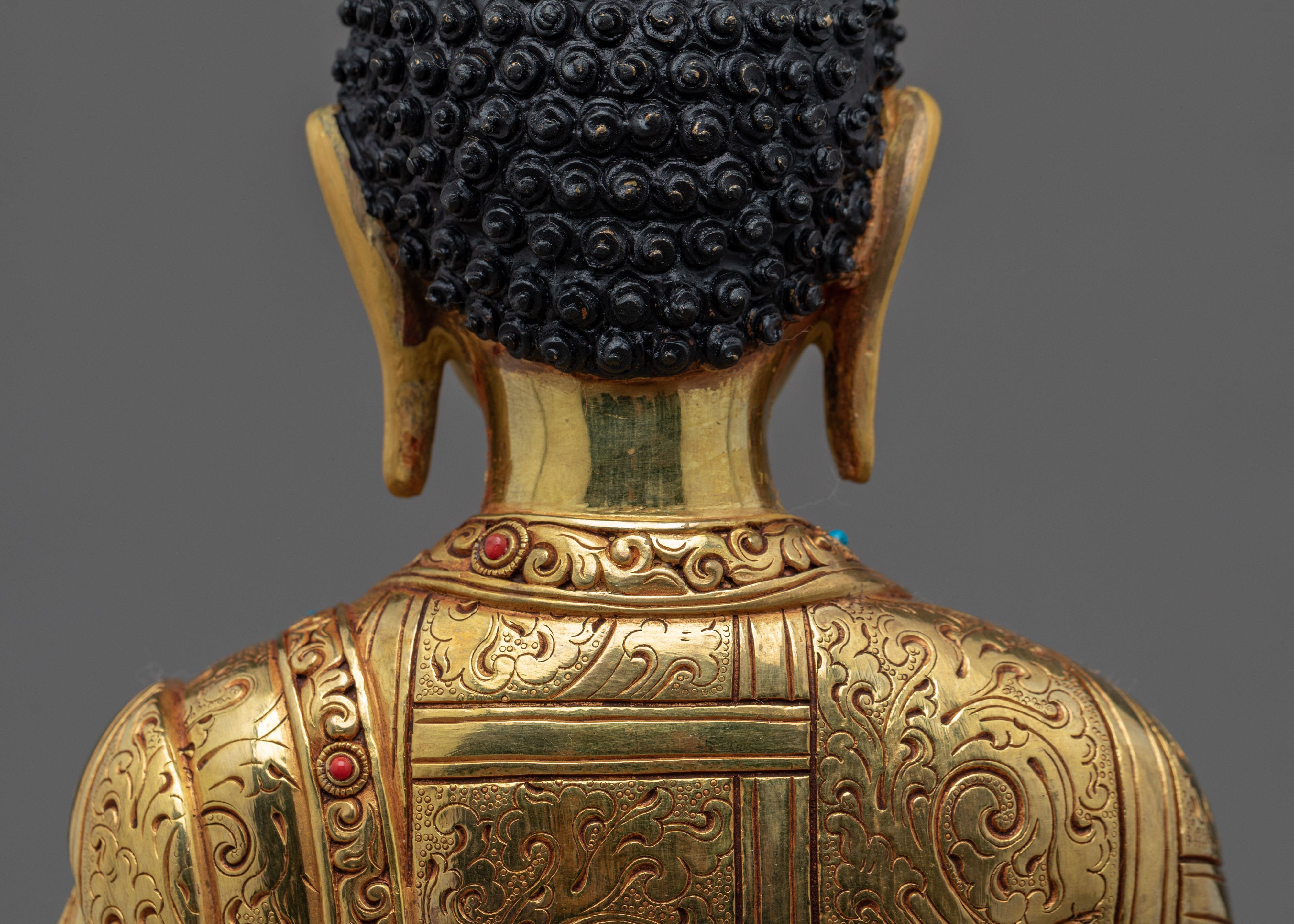 Amitabha Meditation Statue | Hand-Carved Buddhist Deity Sculpture