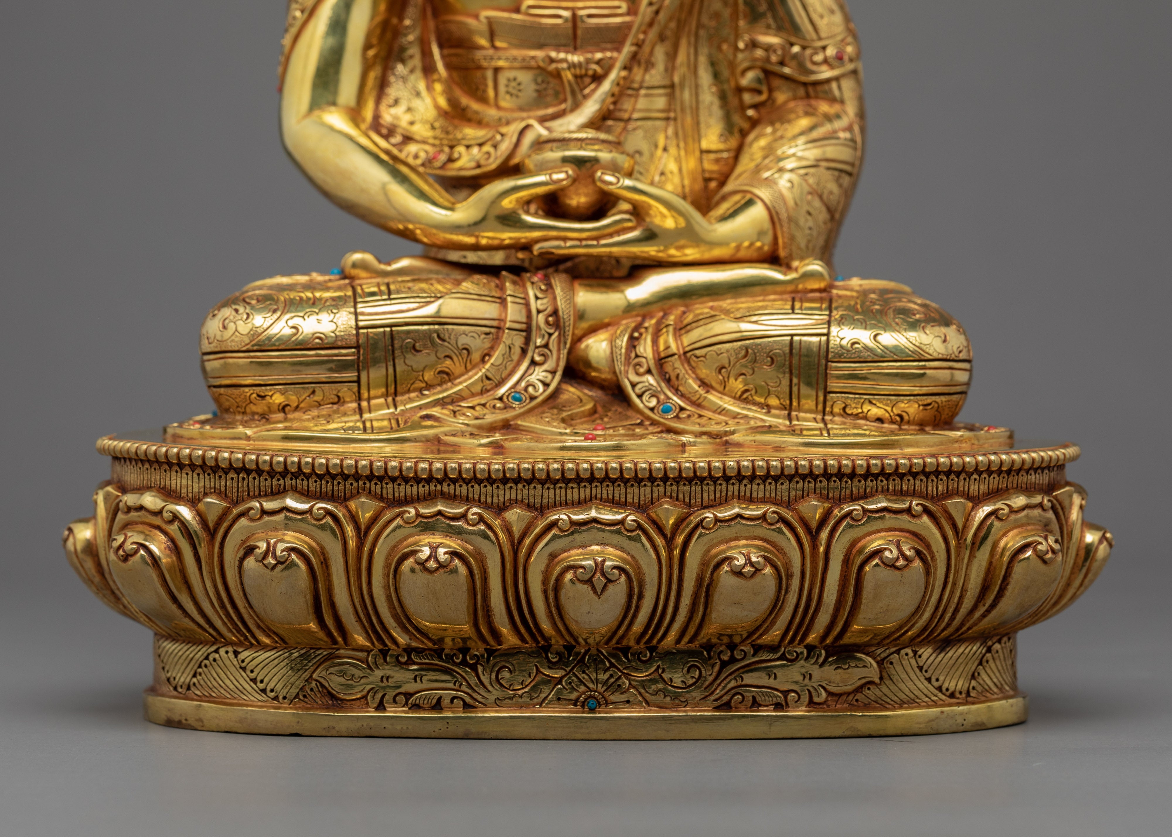 Amitabha Meditation Statue | Hand-Carved Buddhist Deity Sculpture - Termatree