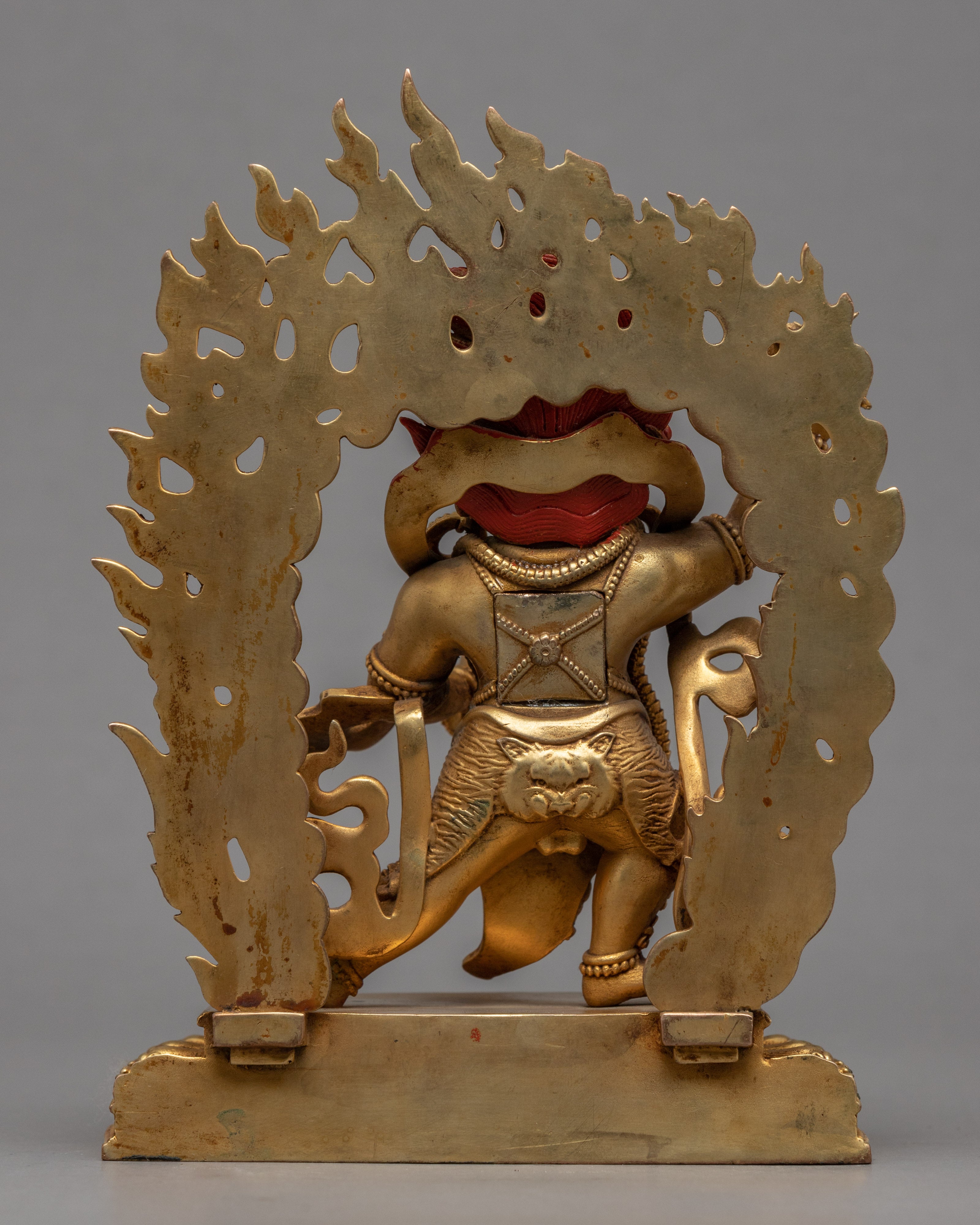Vajrapani Kadampa Statue | 24K Gold Machine Made Statue