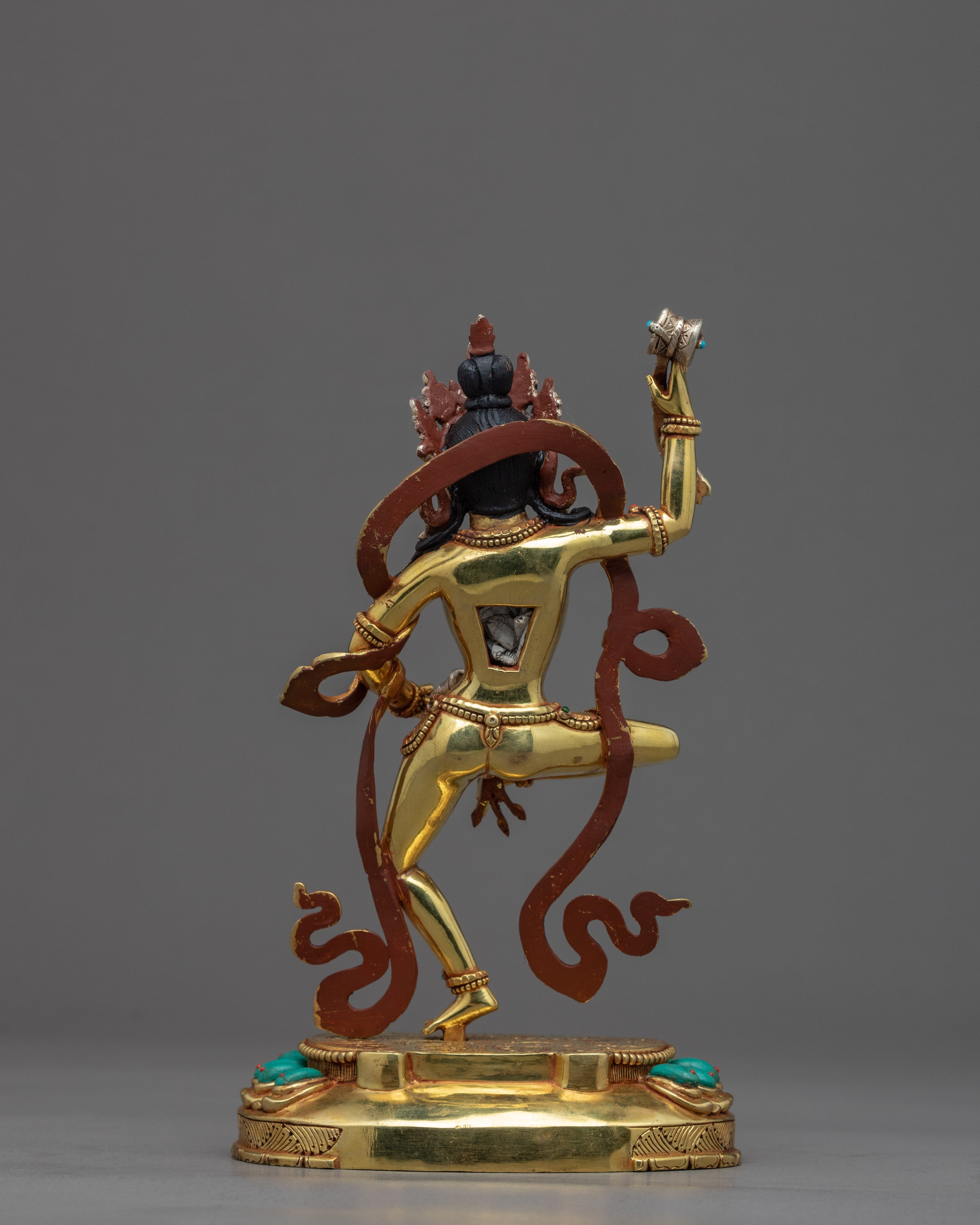 Machig Labdron Chod Practice Statue | Traditional Tibetan Dakini Sculpture - Termatree
