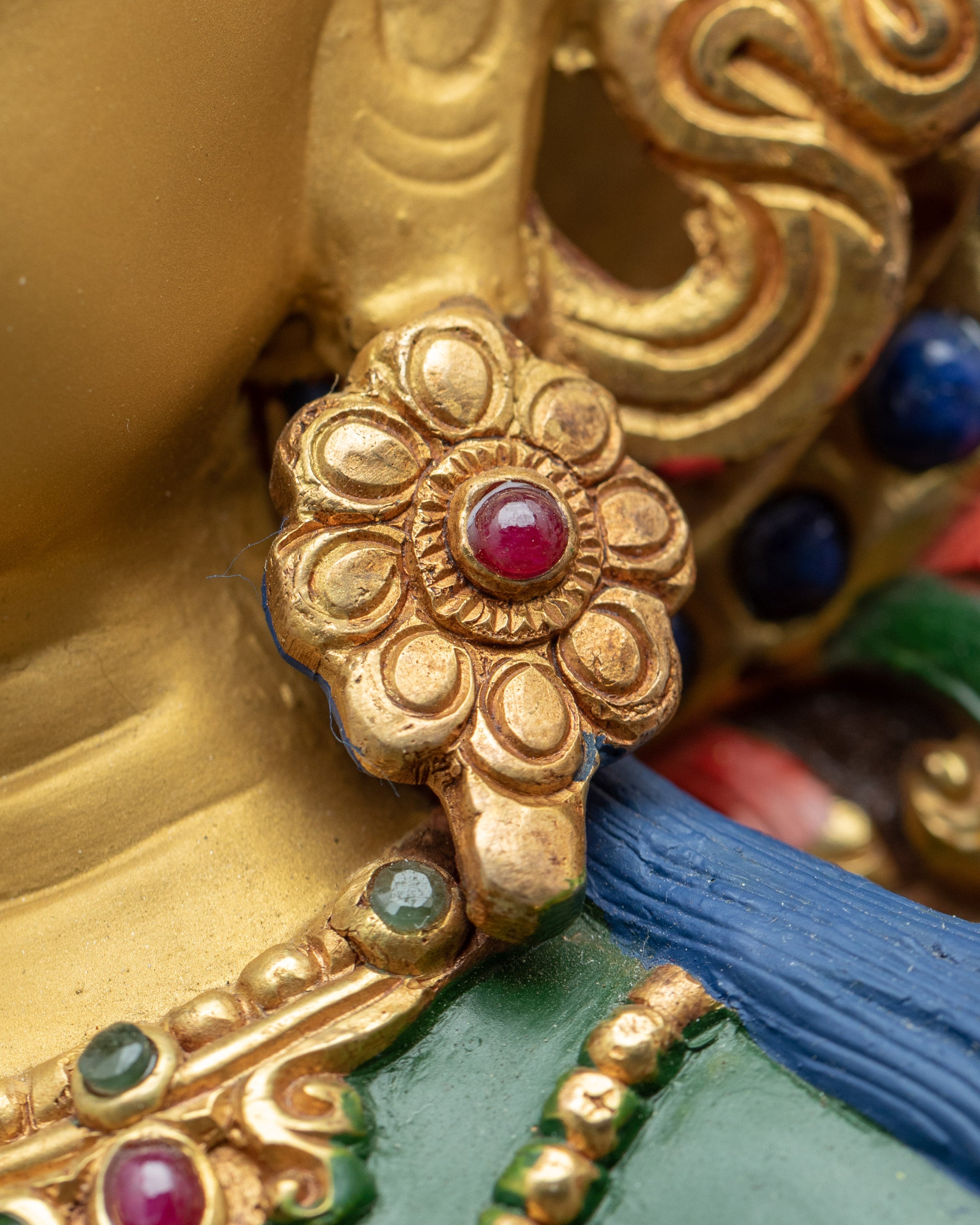 Green Tara Goddess Buddhism Statue | Mother Tara Figurine For Mindfulness