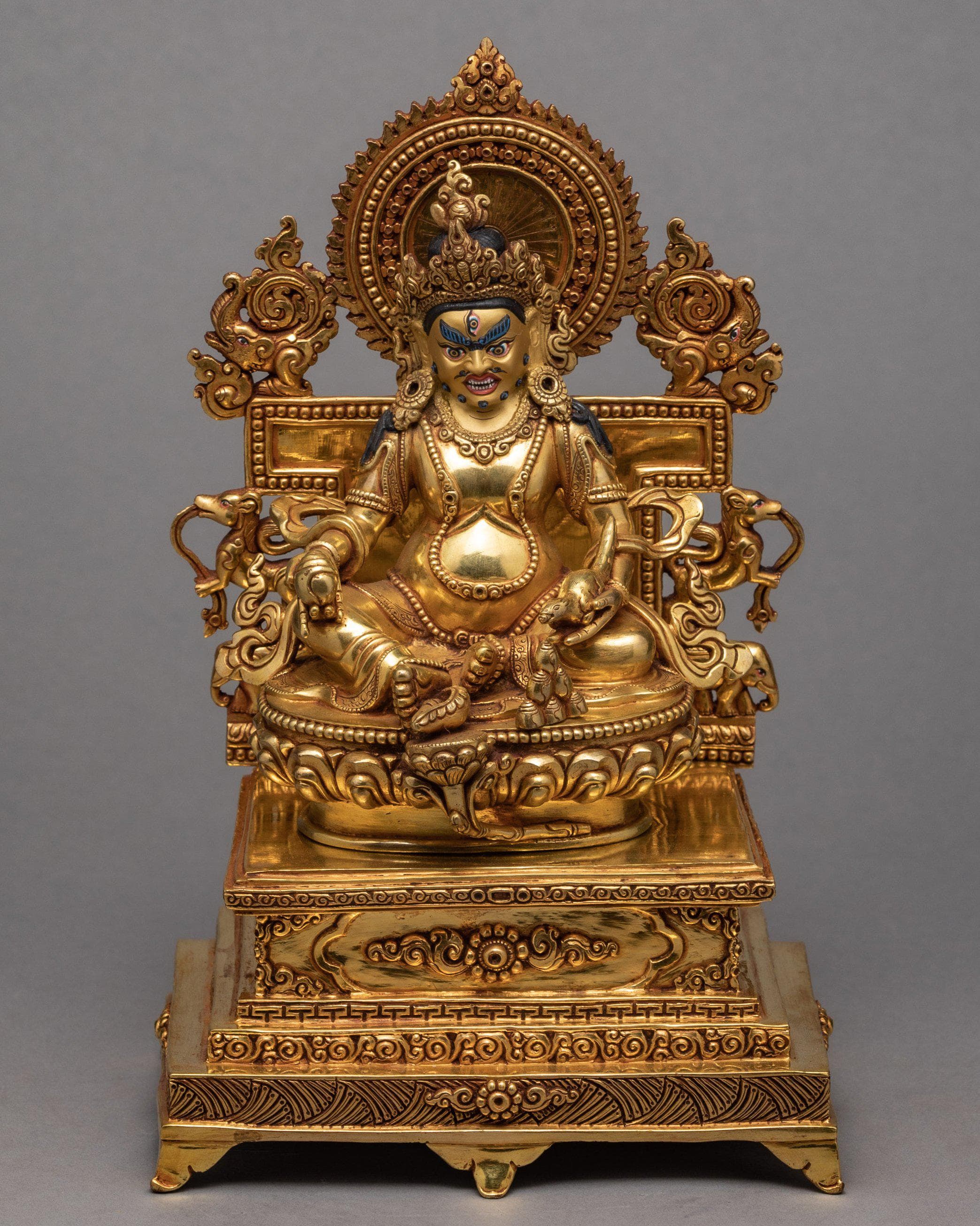 dzambala with throne