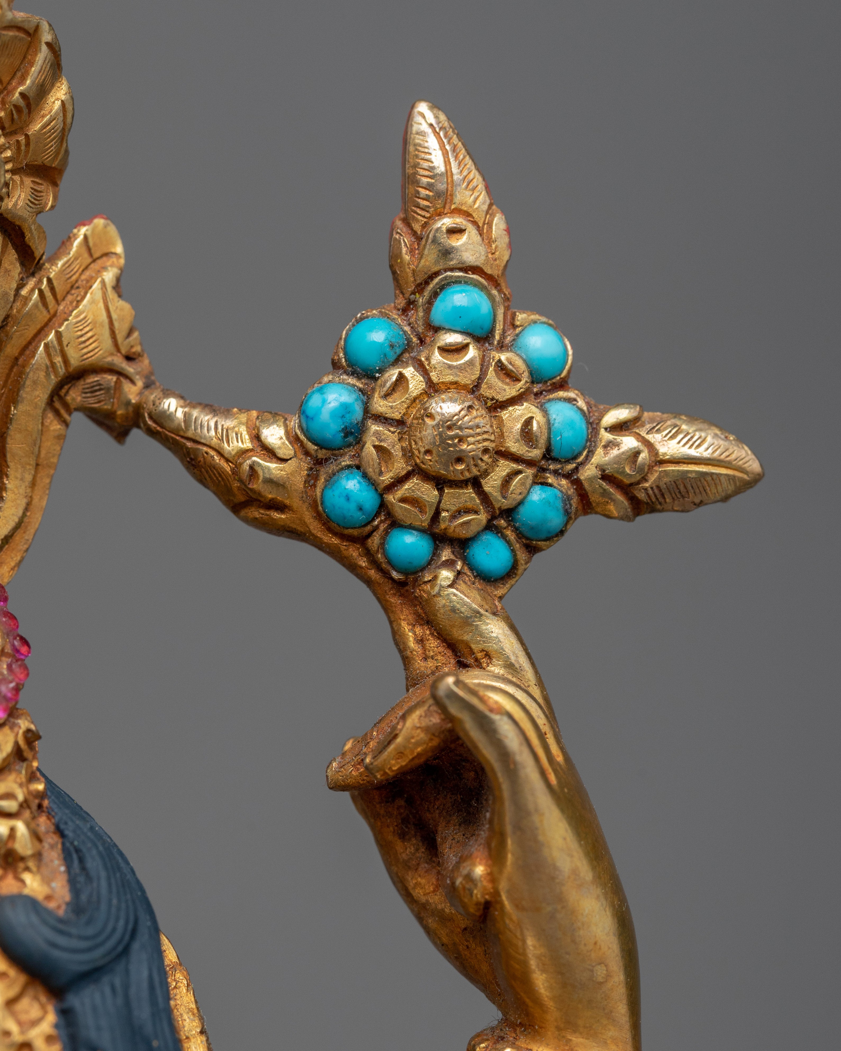 Bodhisattva Chenrezig Visualization Statue | Traditional Buddhist Bodhisattva Artcraft