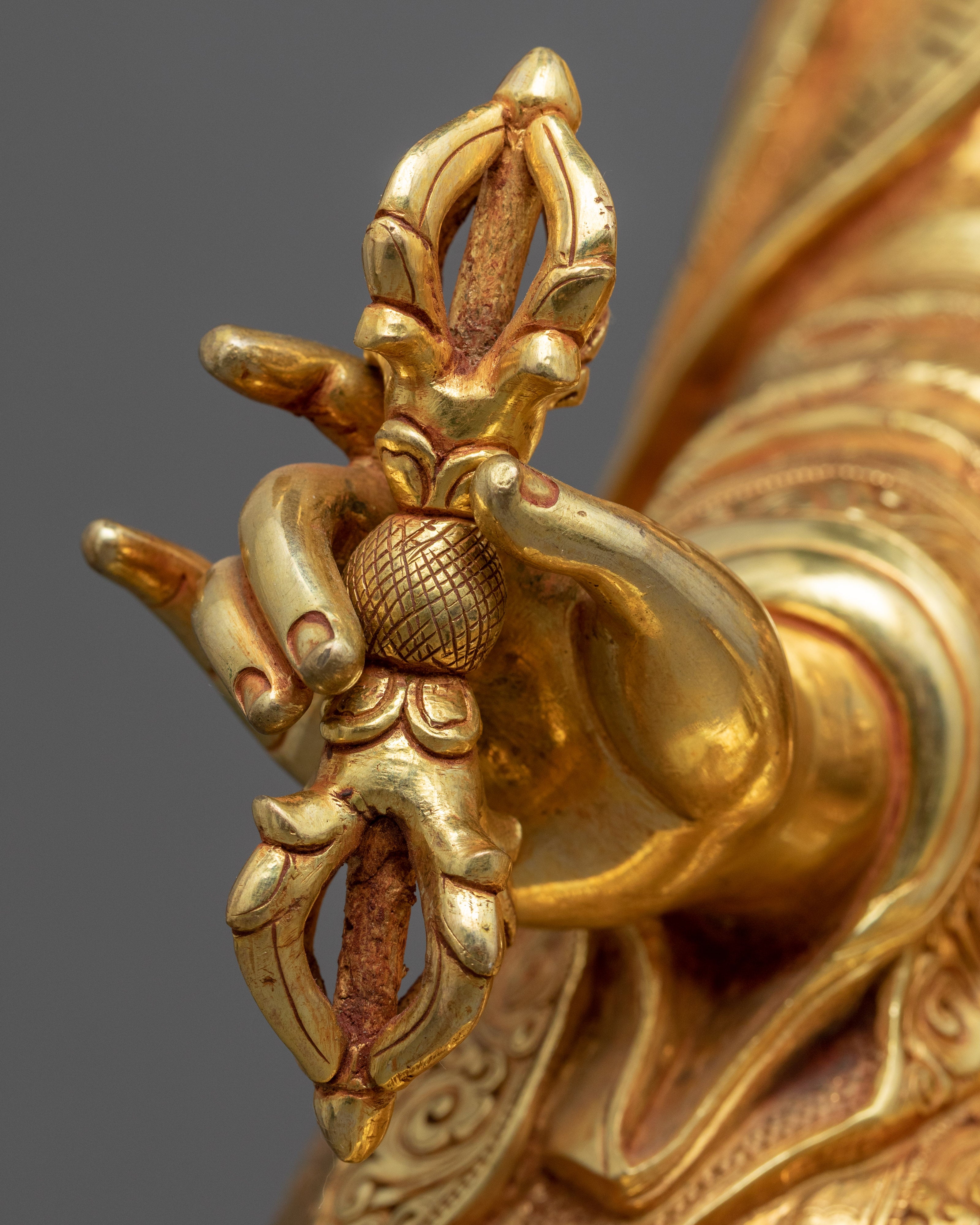 Buddha Padmasambhava Sculpture | Tibetan Buddha Sculpture For Mindfulness