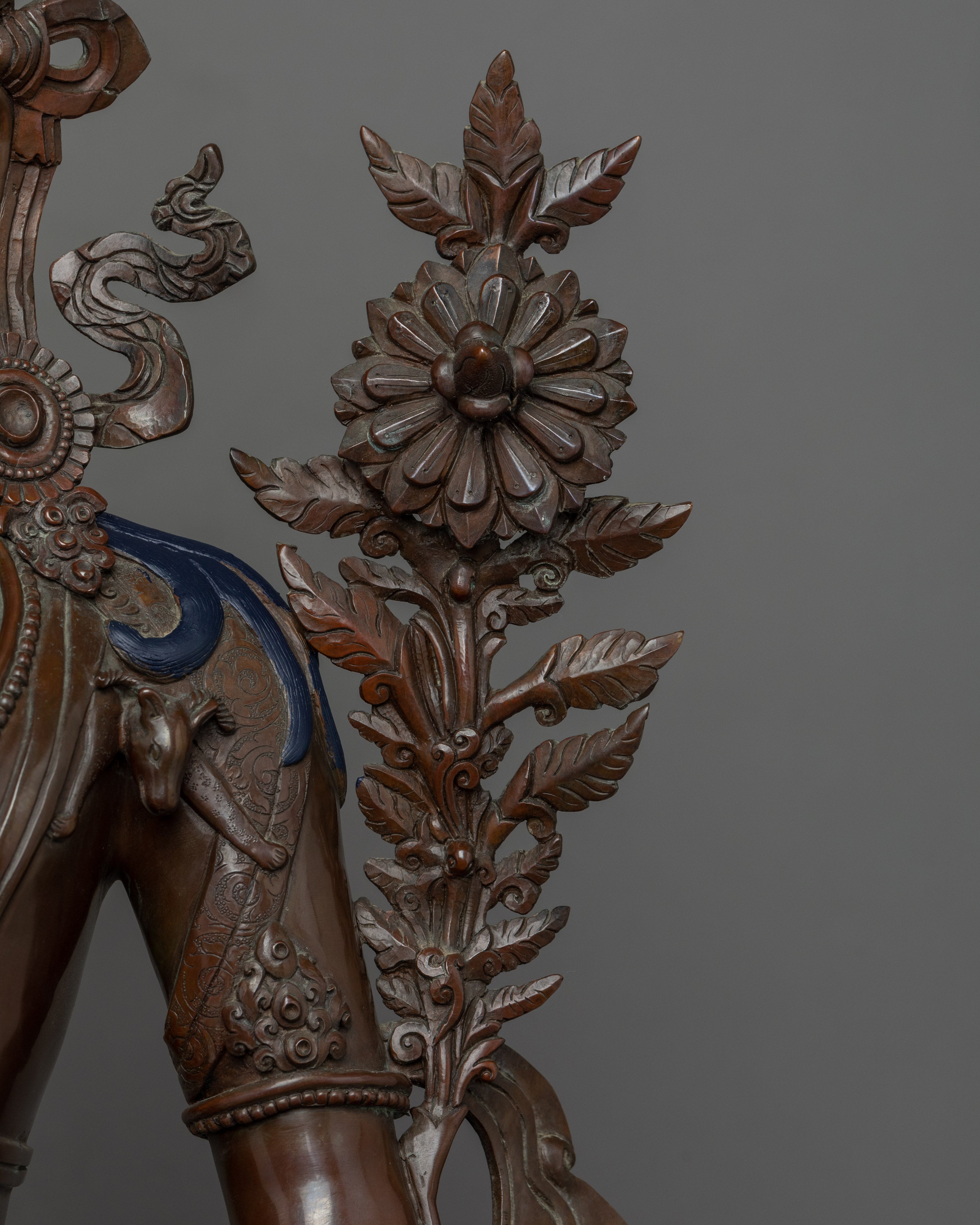 Himalayan Artwork For Chenrezig Mantra Benefits | Tibetan Buddha Sculpture For Mindfulness