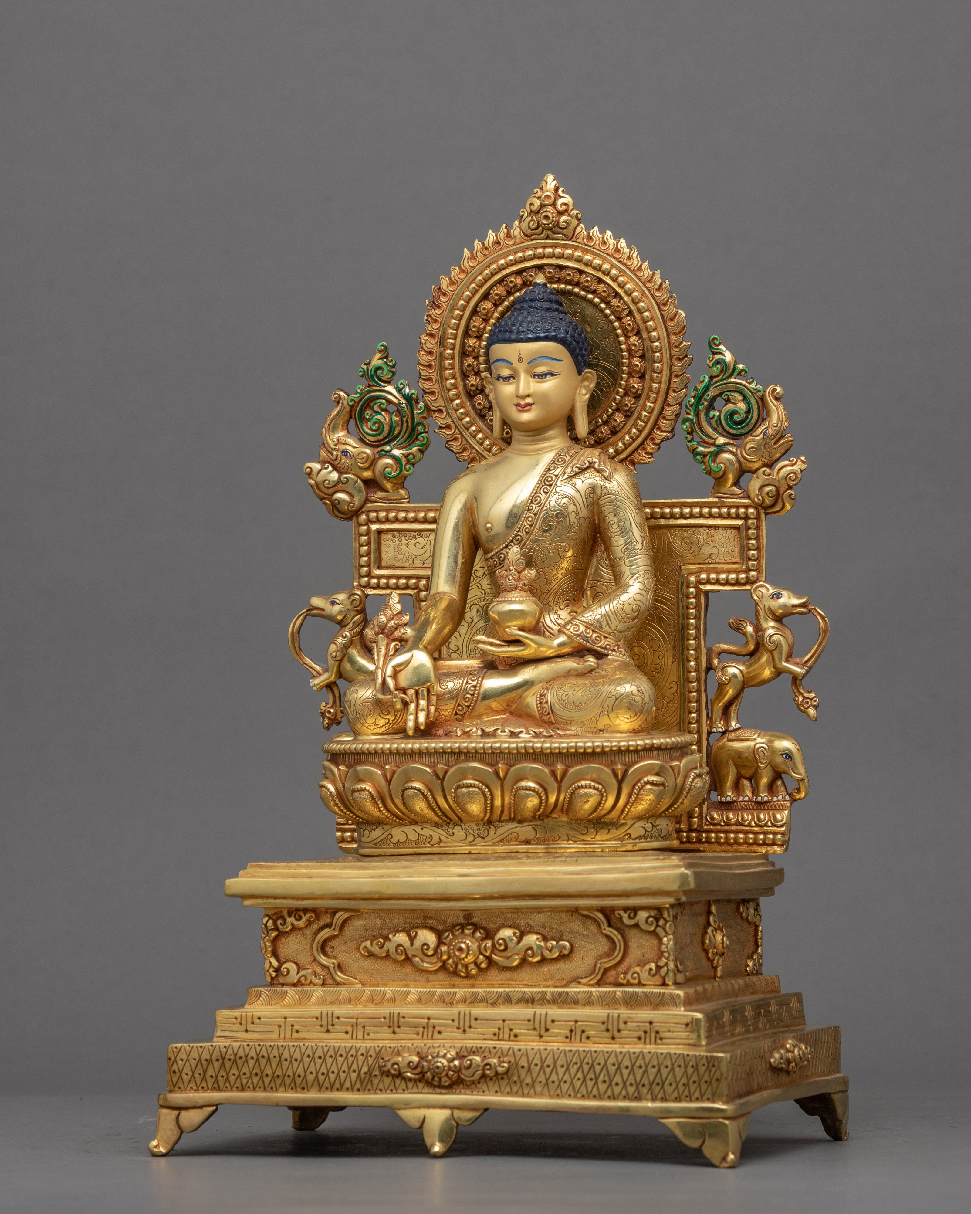 Statue For Sadhana Of The Medicine Buddha | Traditional Buddhist Art