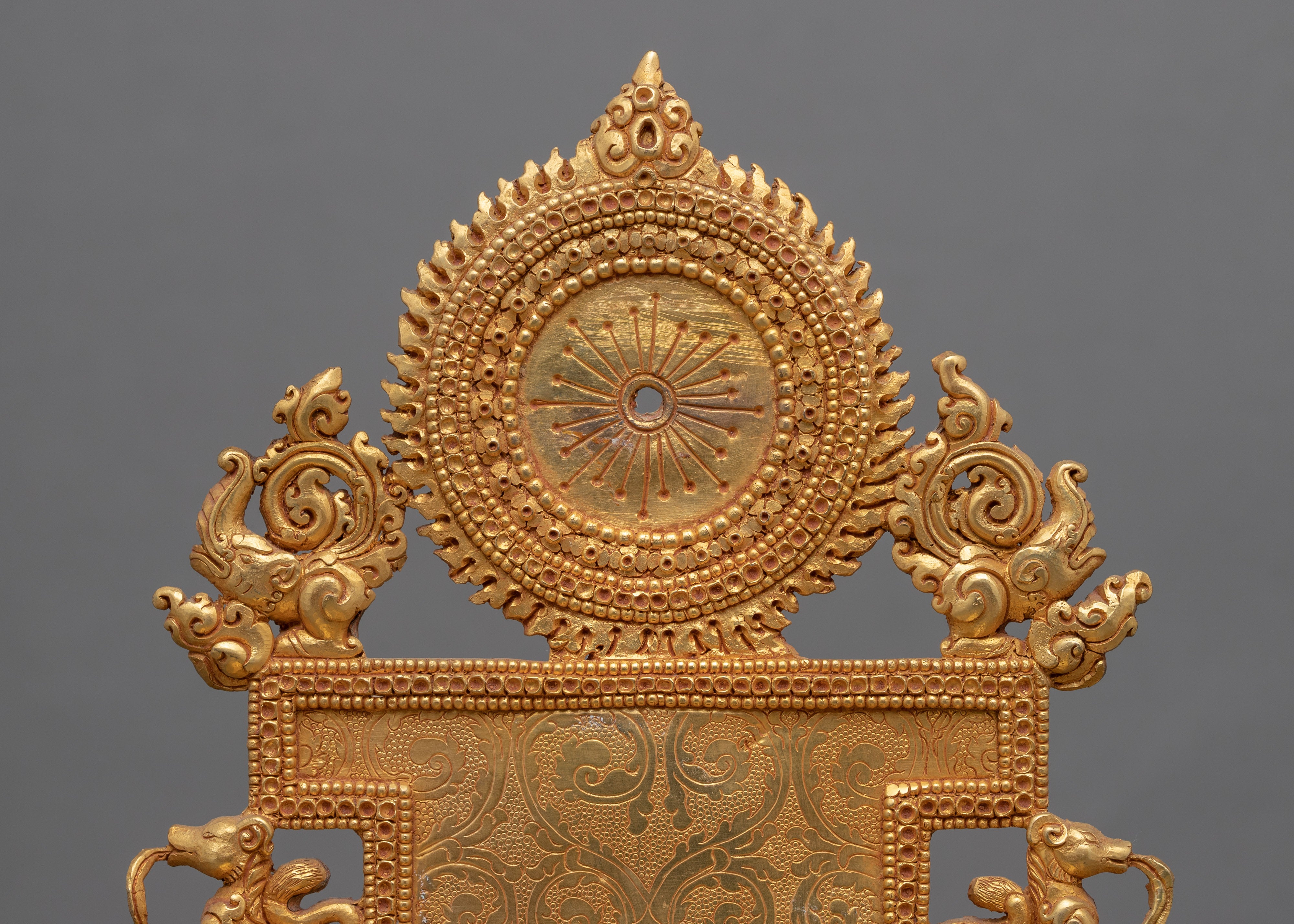 Hand-Carved Amitabha Buddha Sutra Practice Statue | Traditional Buddhist Art