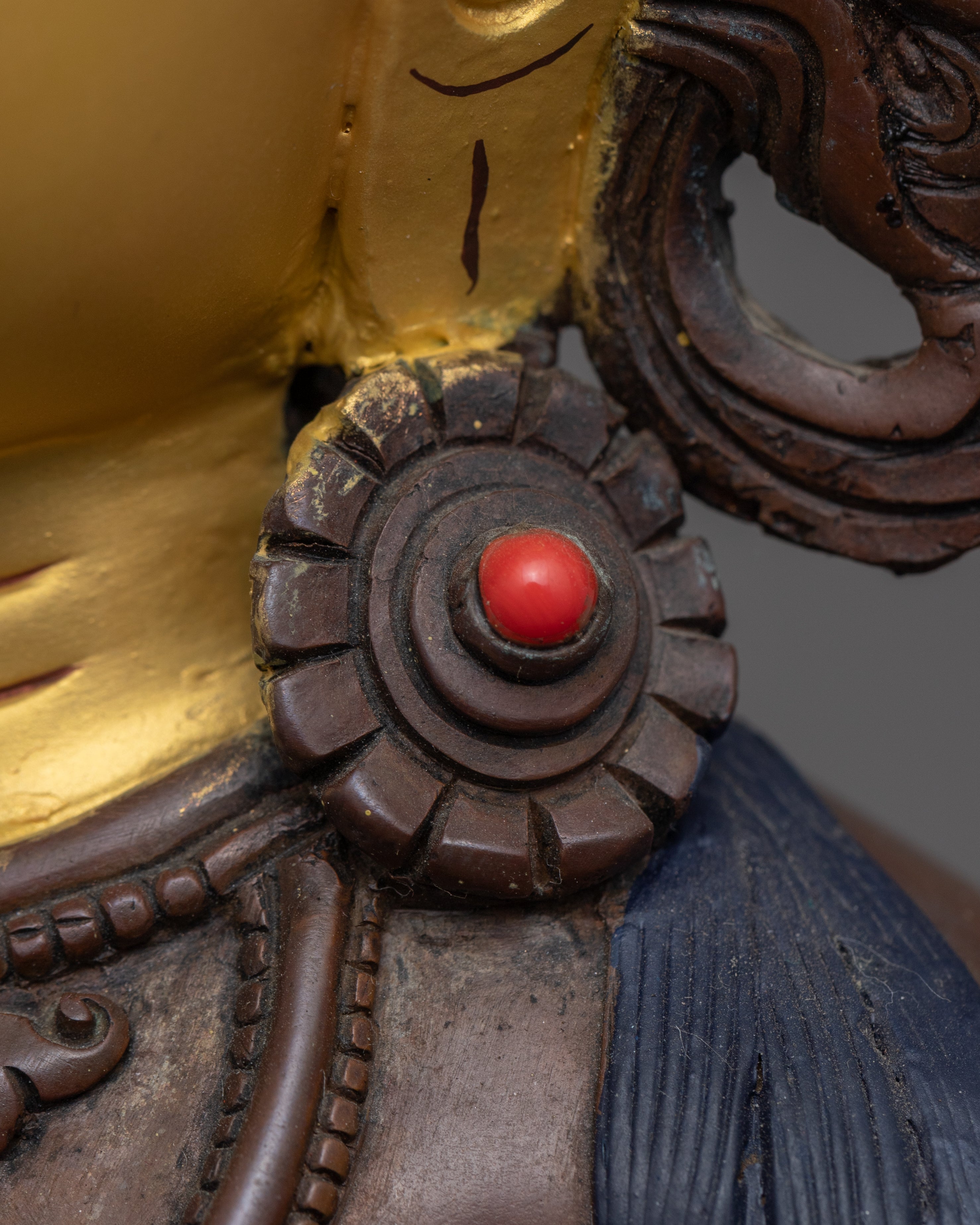 Vajrasattva Empowerment Statue | Tibetan Buddha Sculpture For Mindfulness