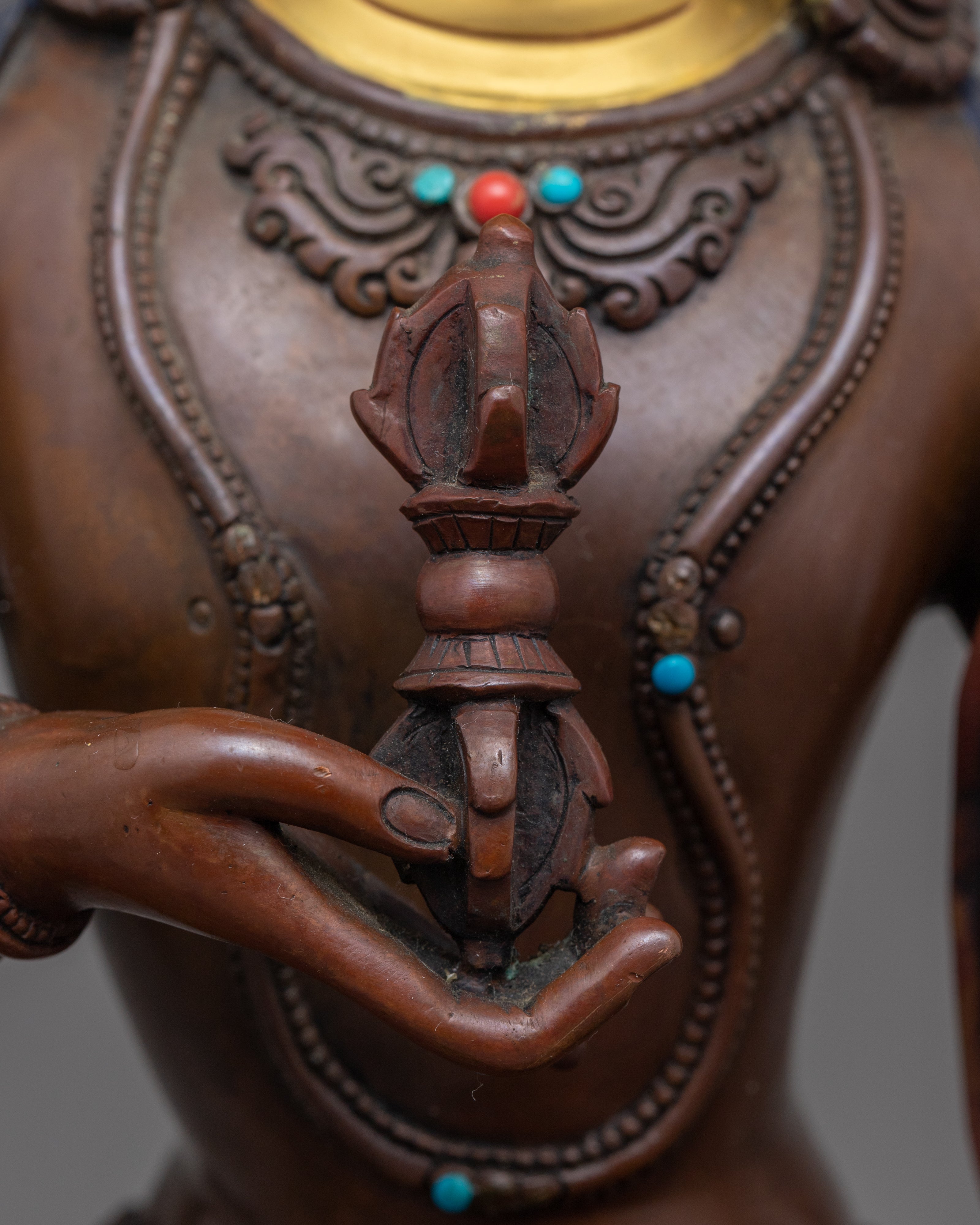 Vajrasattva Empowerment Statue | Tibetan Buddha Sculpture For Mindfulness