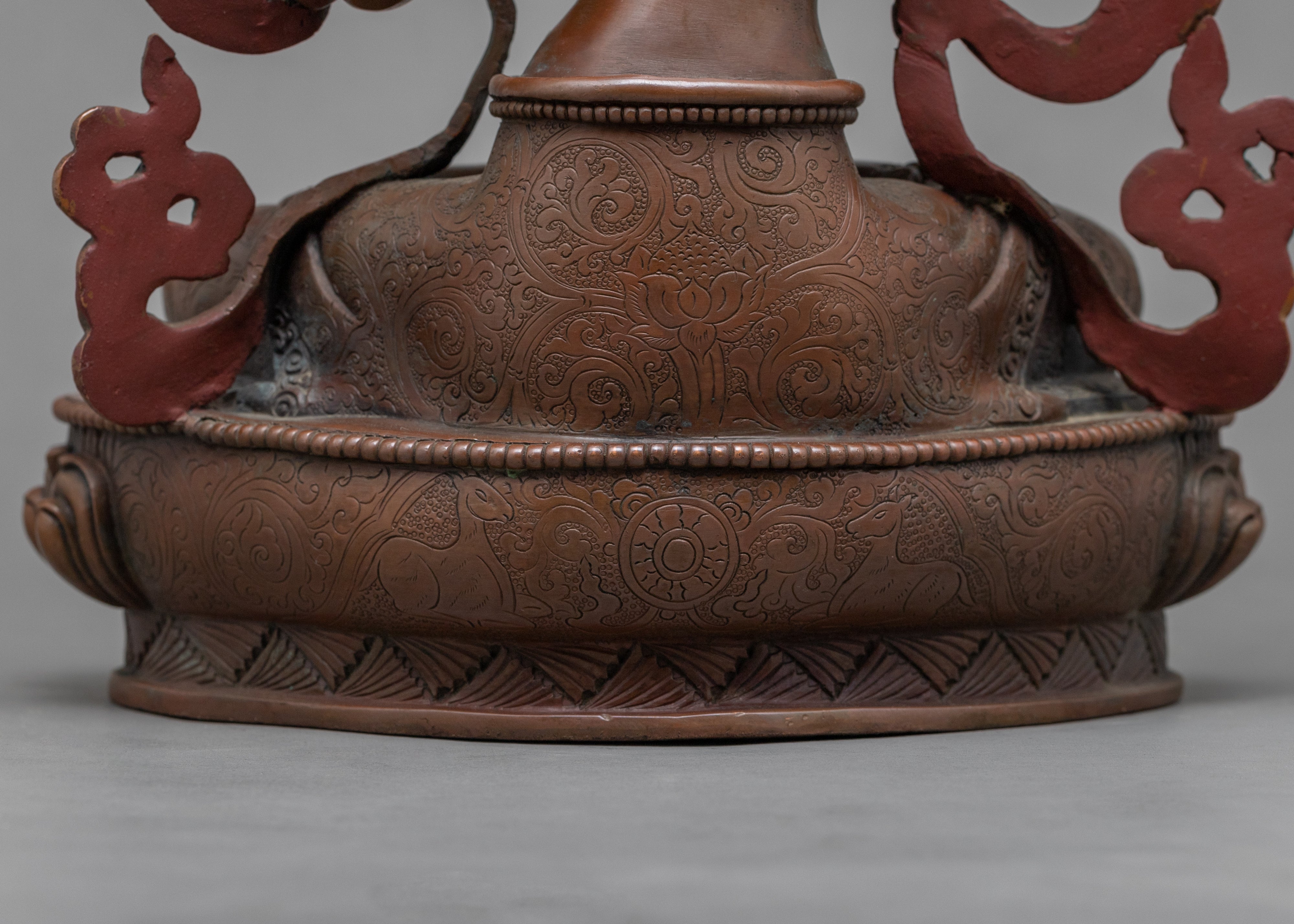 Manjushri Mudra Practice Statue | Historical Tibetan Buddhist Artwork