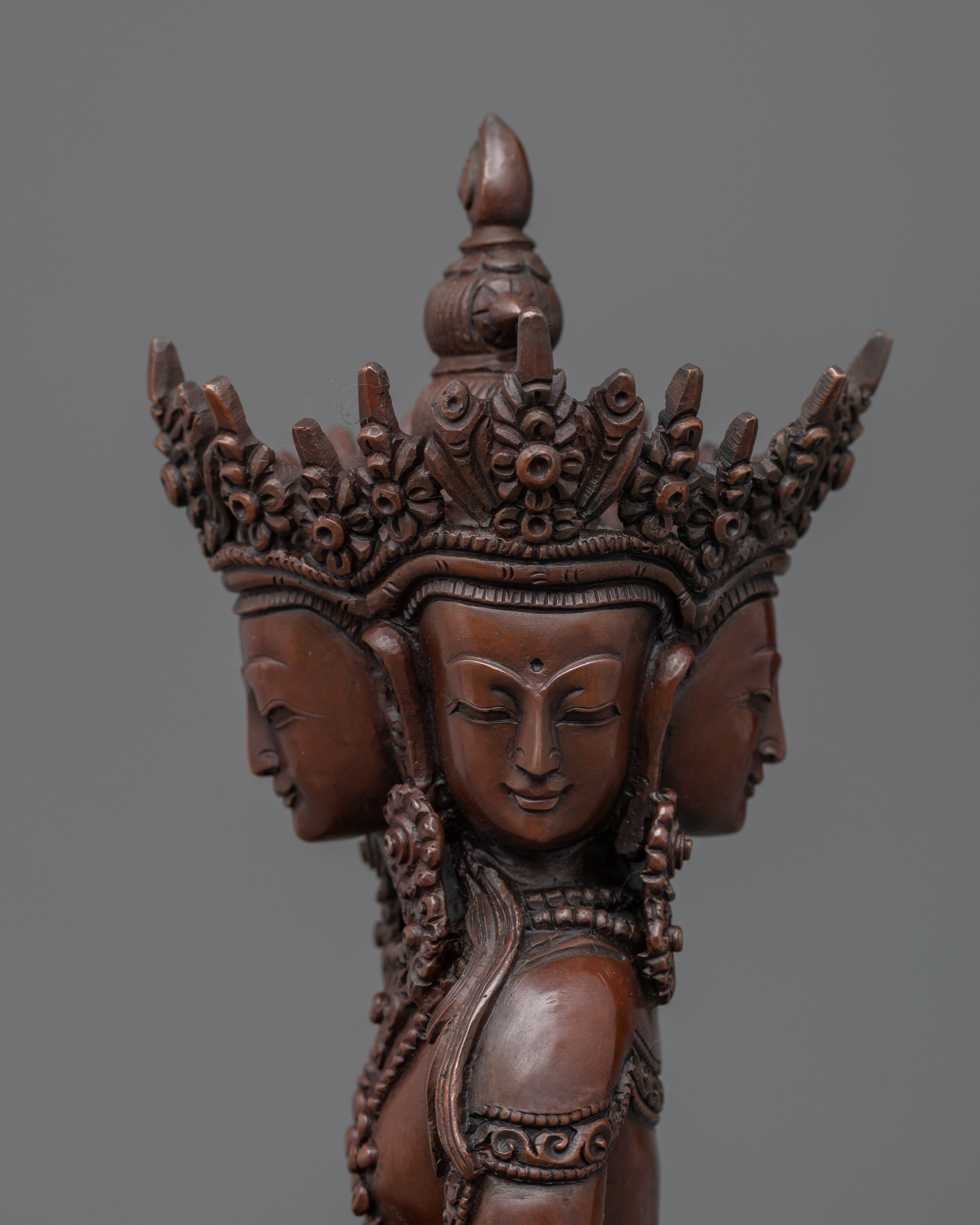 Vairocana Buddha Mudra Practice Statue | Hand-Carved Buddhist Deity Sculpture