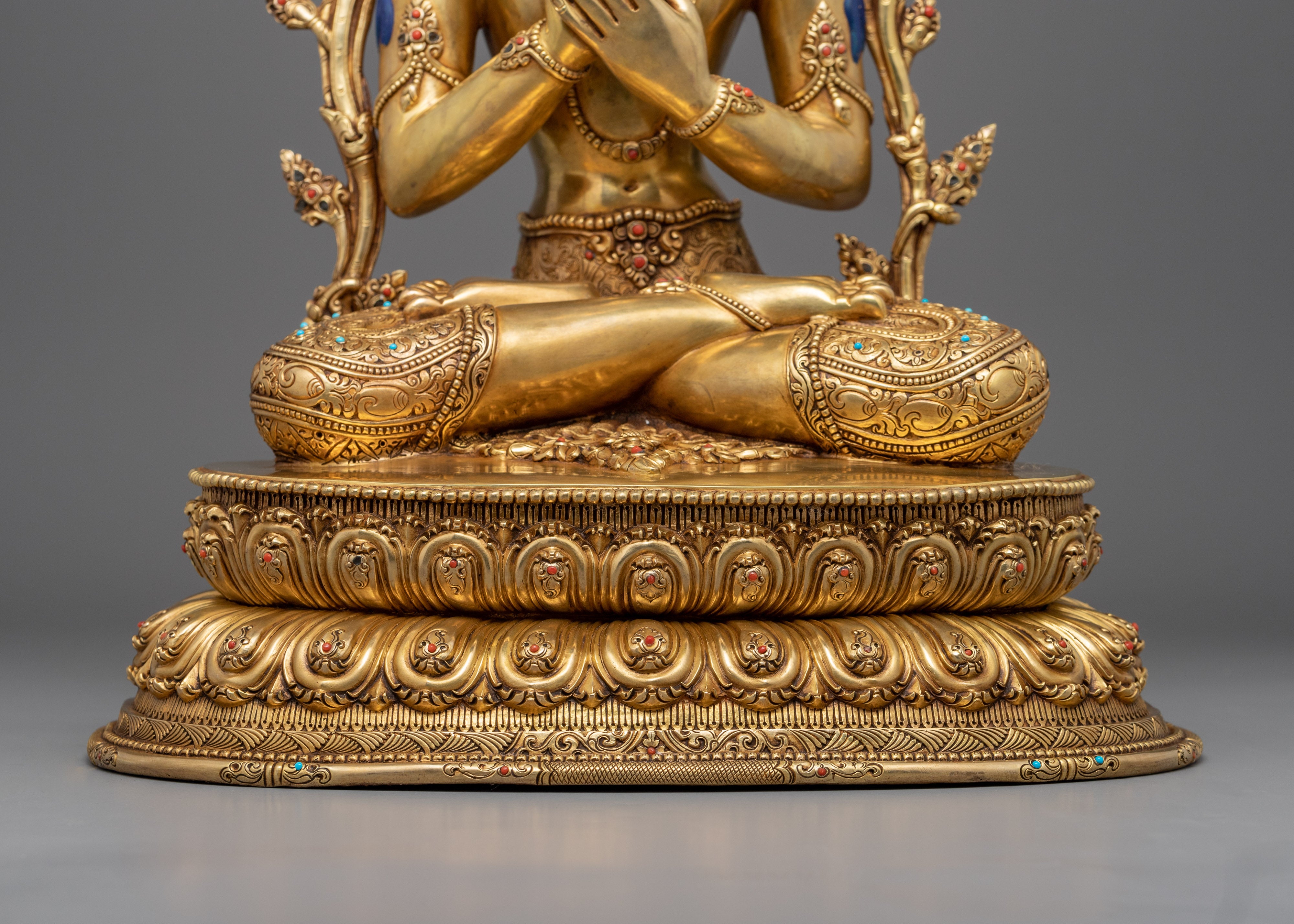 Manjushri's Sword Of Wisdom Statue | Buddhist Bodhisattva Of Compassion