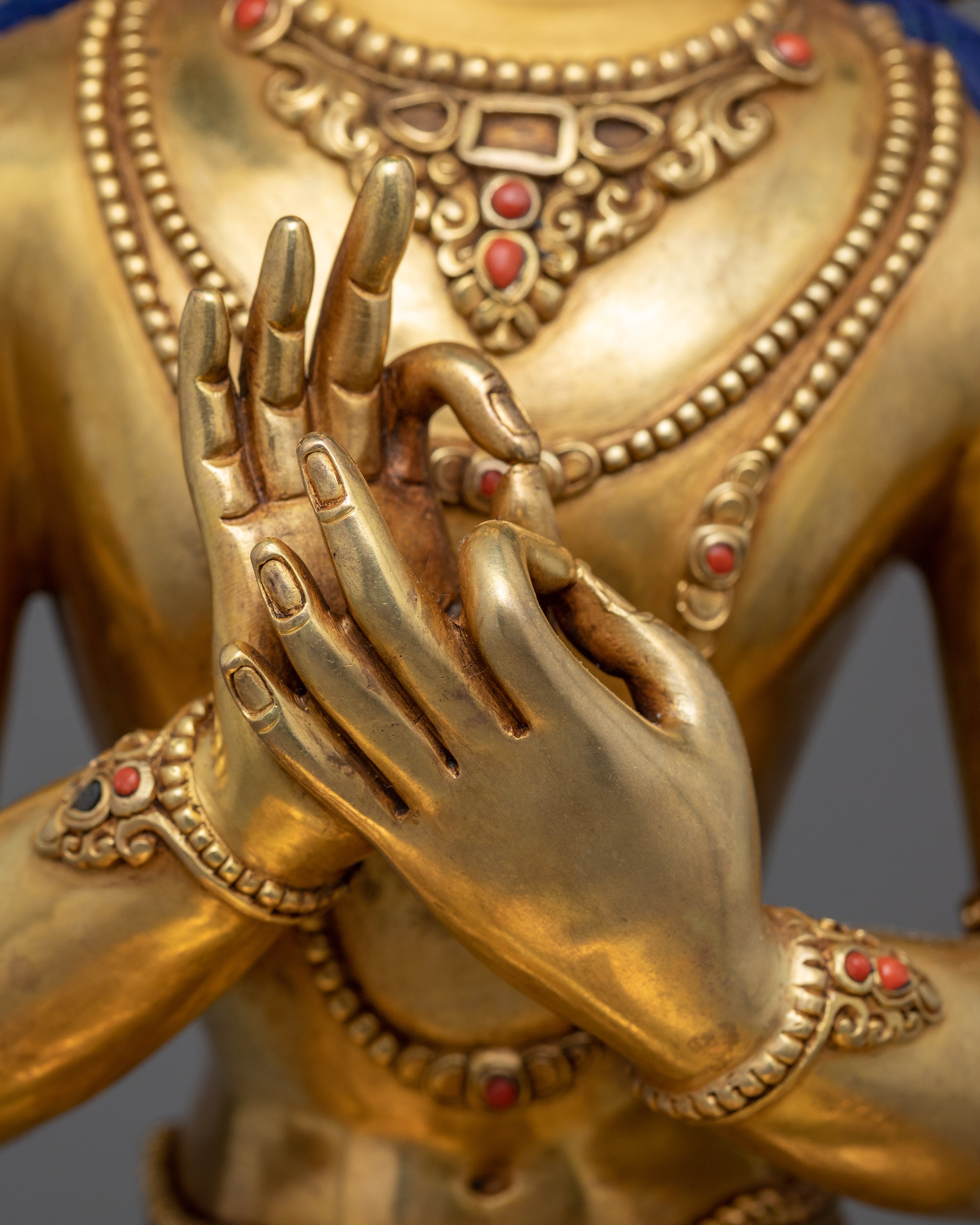 Manjushri's Sword Of Wisdom Statue | Buddhist Bodhisattva Of Compassion