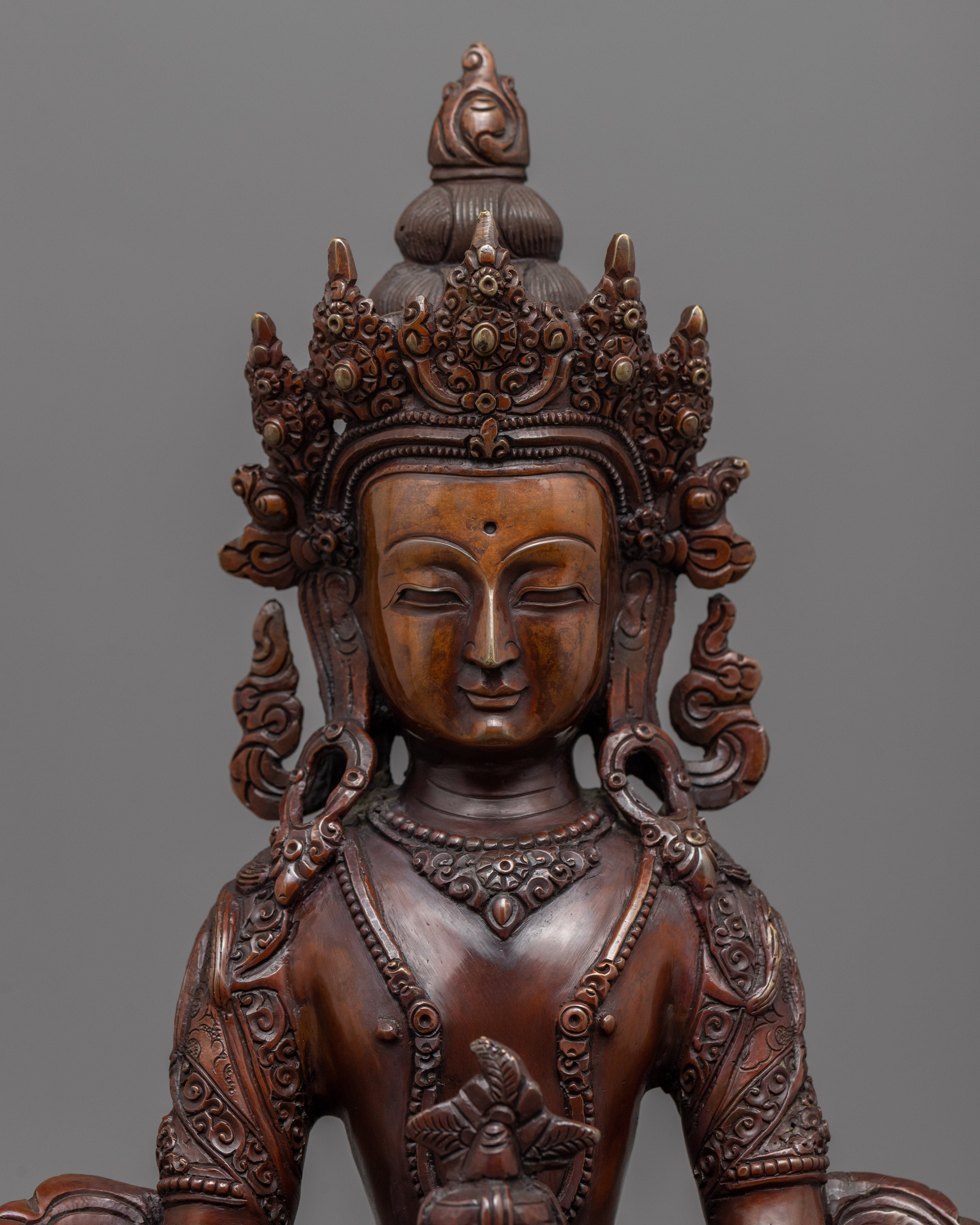 Amitayus The Longevity Buddha Statue | Traditional Tibetan Buddha Of Long Life