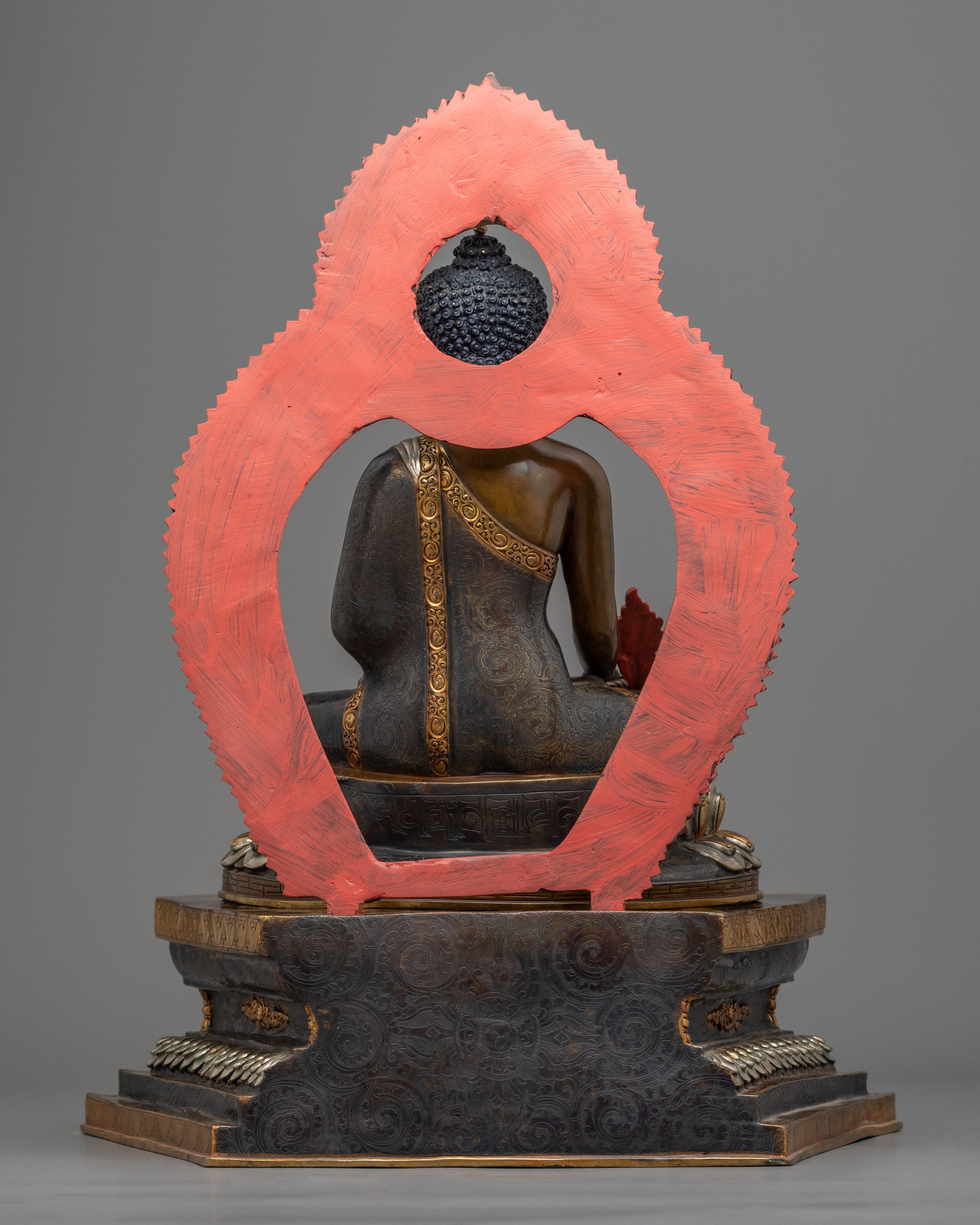 Medicine Buddha Sculpture for Bhaisajyaguru Mantra | Traditional Zen Arts