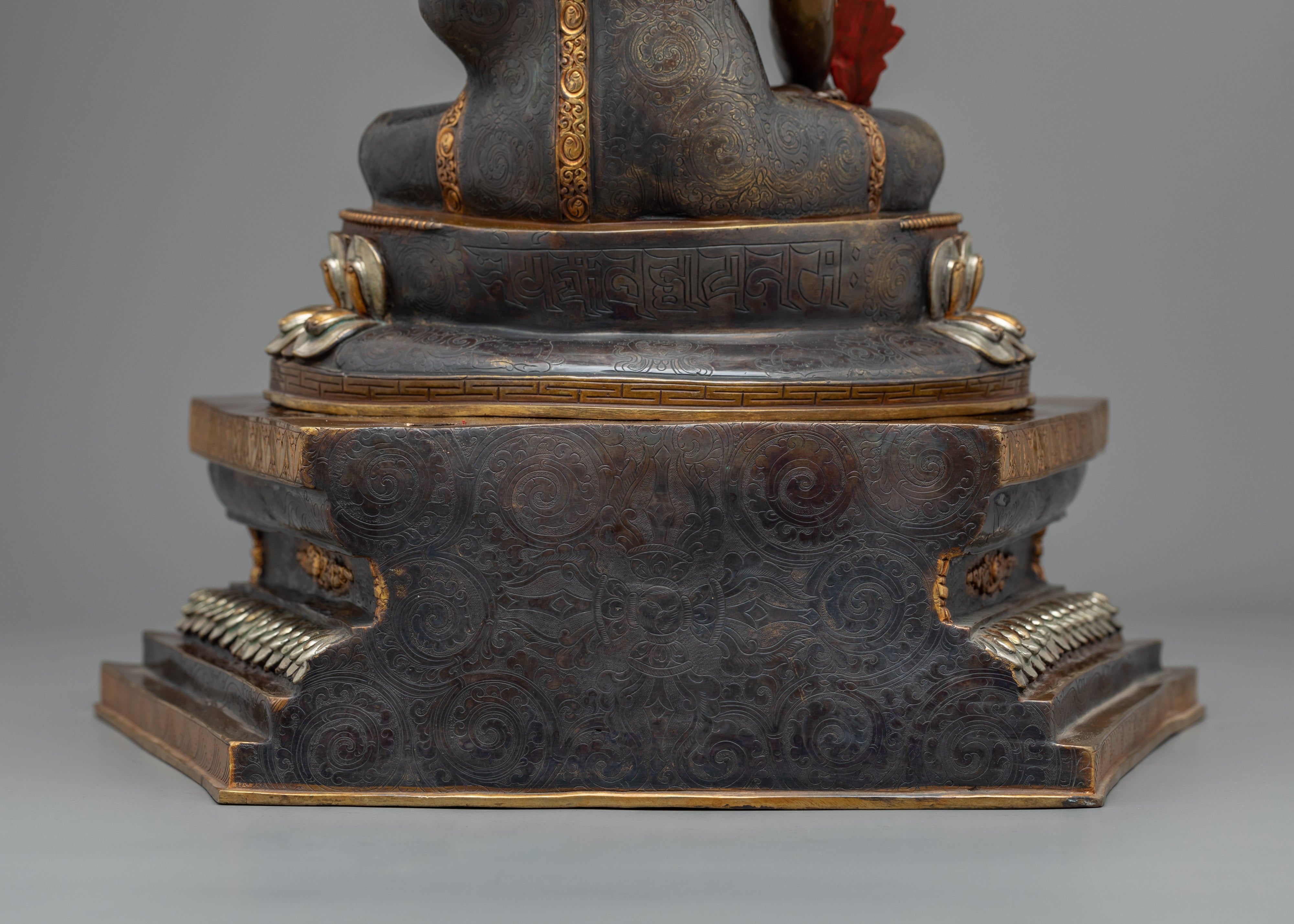 Medicine Buddha Sculpture for Bhaisajyaguru Mantra | Traditional Zen Arts