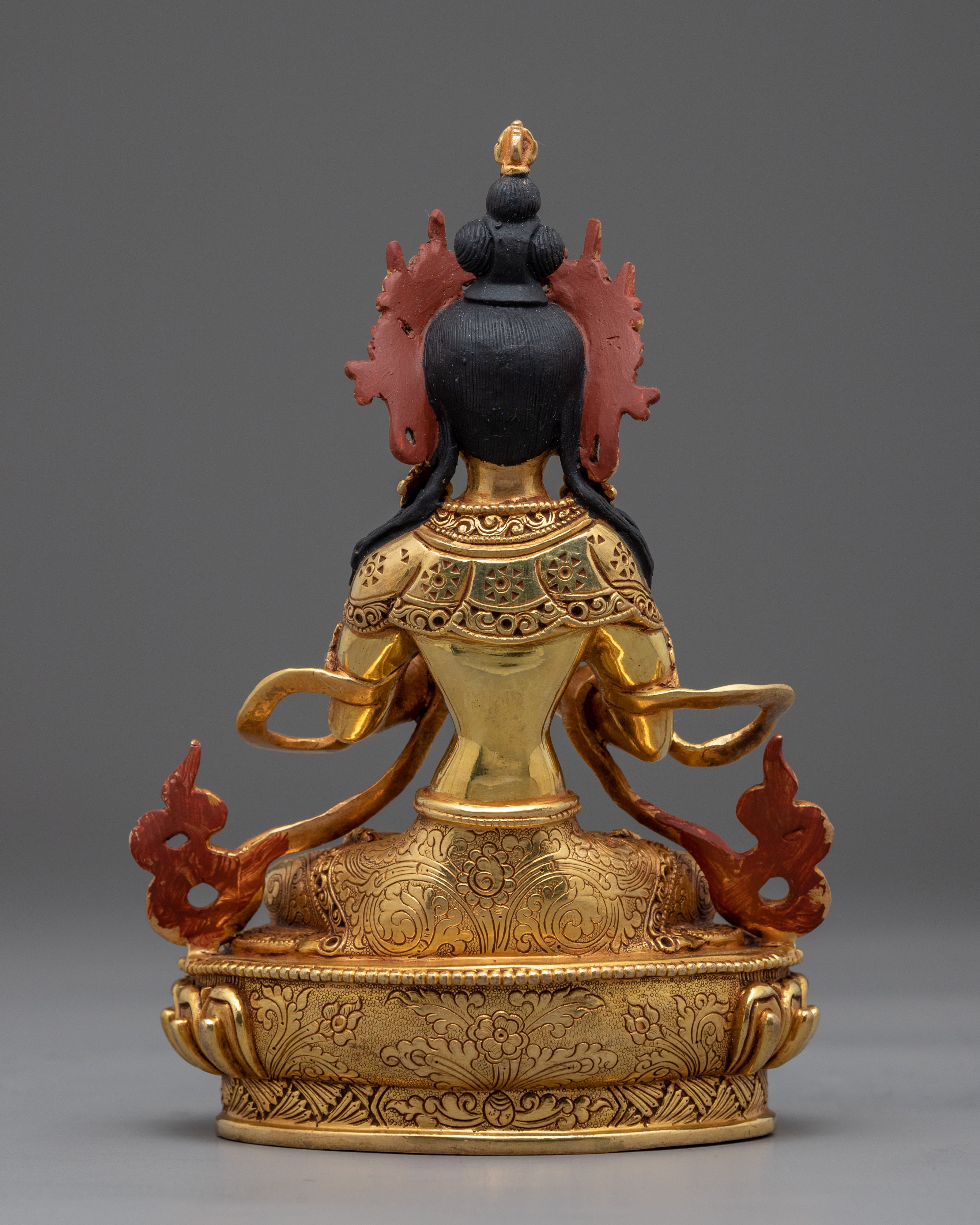 Vajradhara Buddha Statue Copper | 24K Gold Gilded Figurines