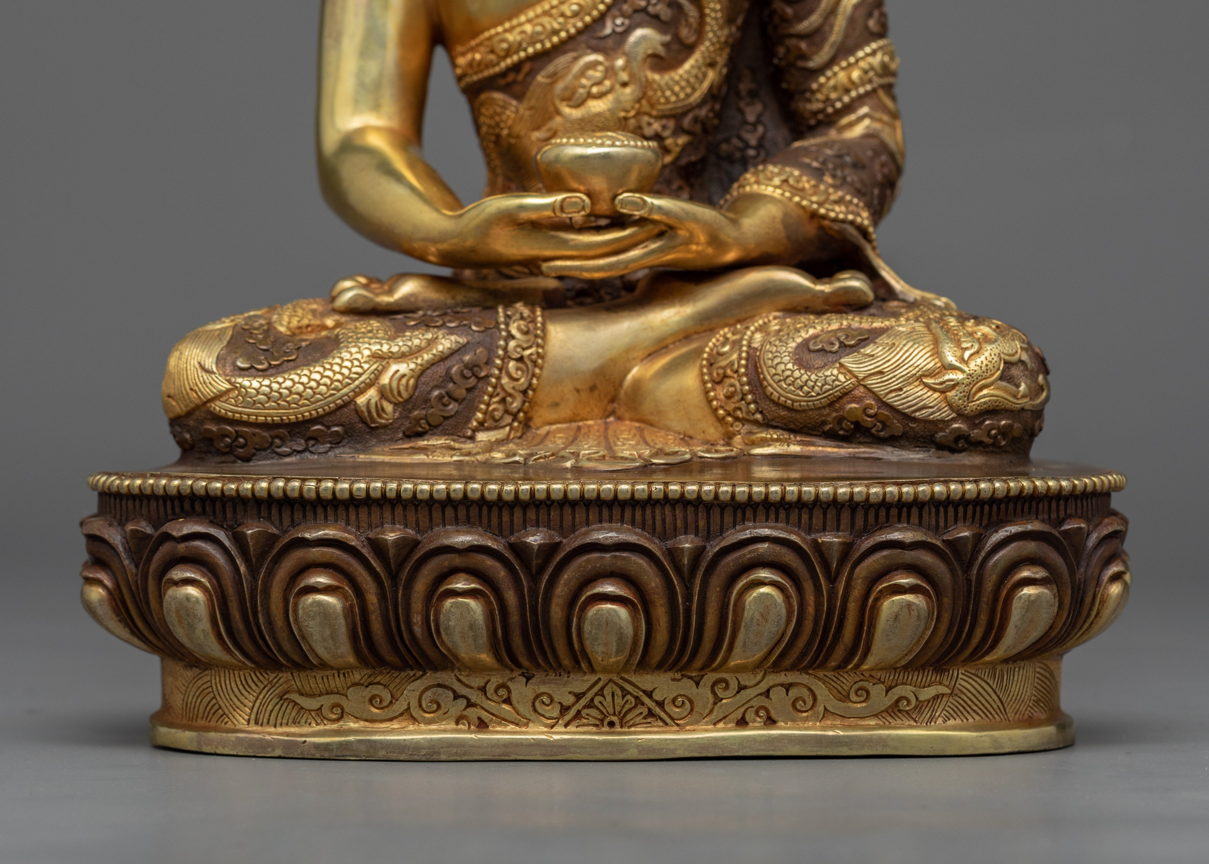 Traditional Long Life Buddha Statue | Himalaya Tibetan Deity