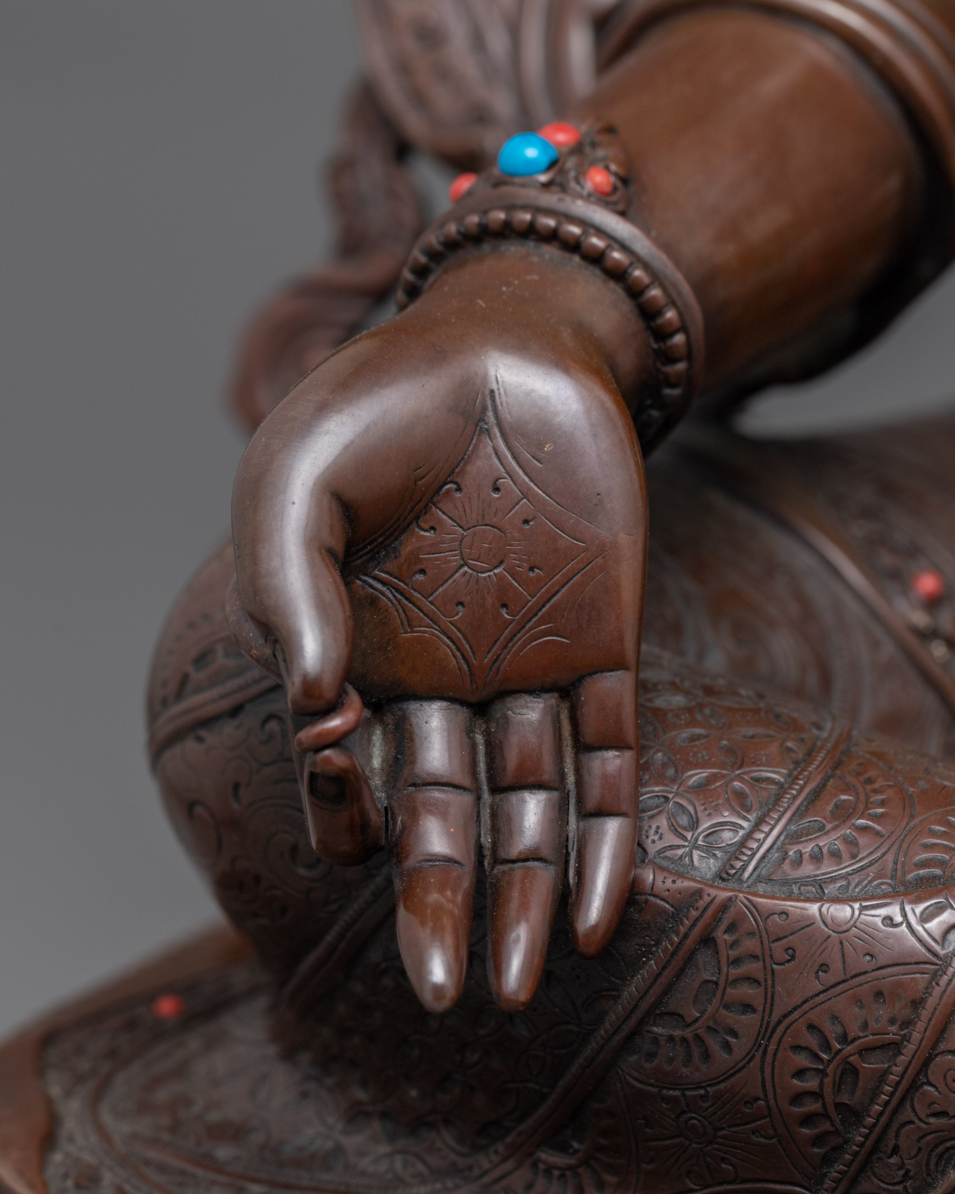 Green Tara Goddess Of Compassion | Himalayan Traditionally Made Statues