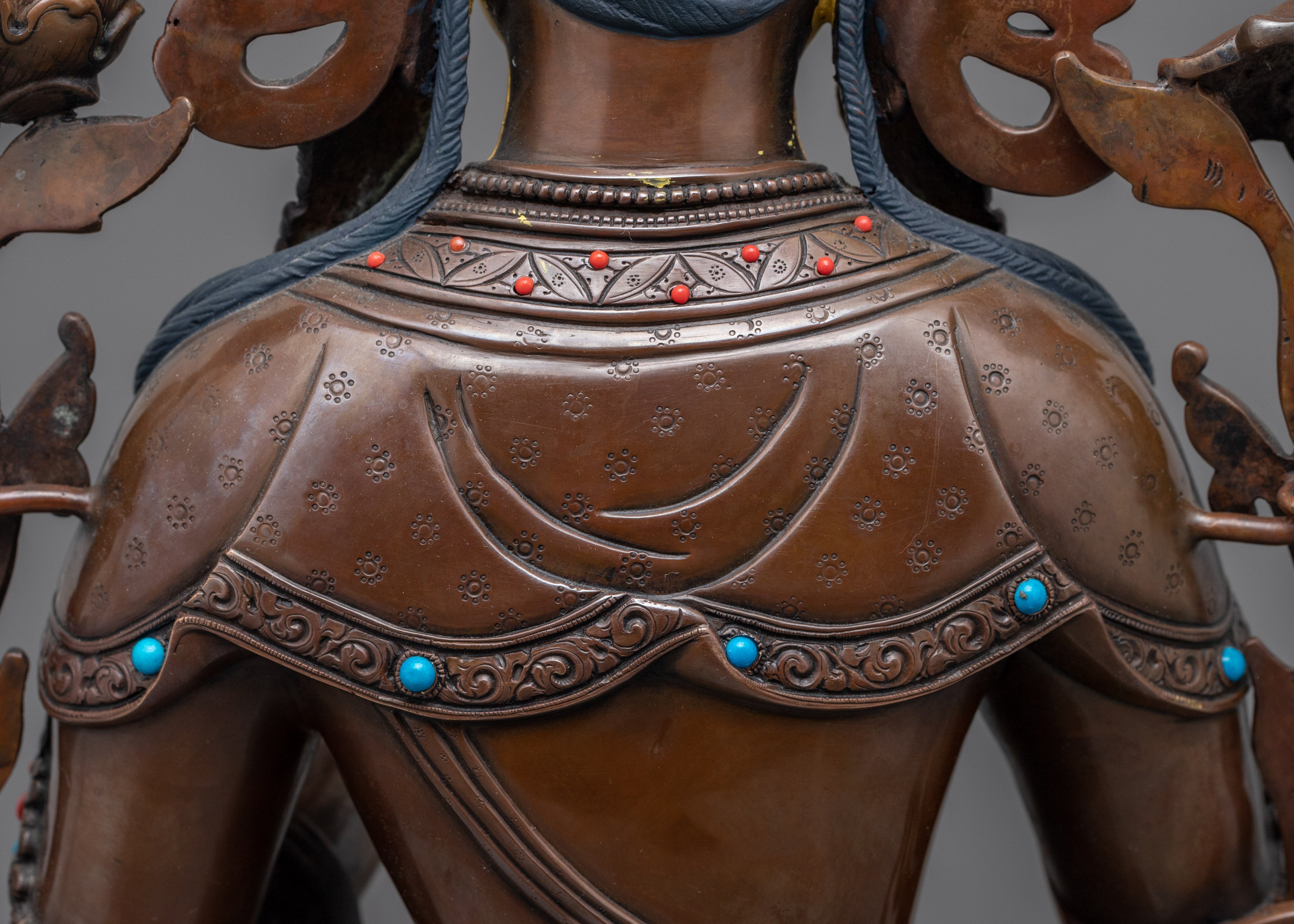 Green Tara Goddess Of Compassion | Himalayan Traditionally Made Statues