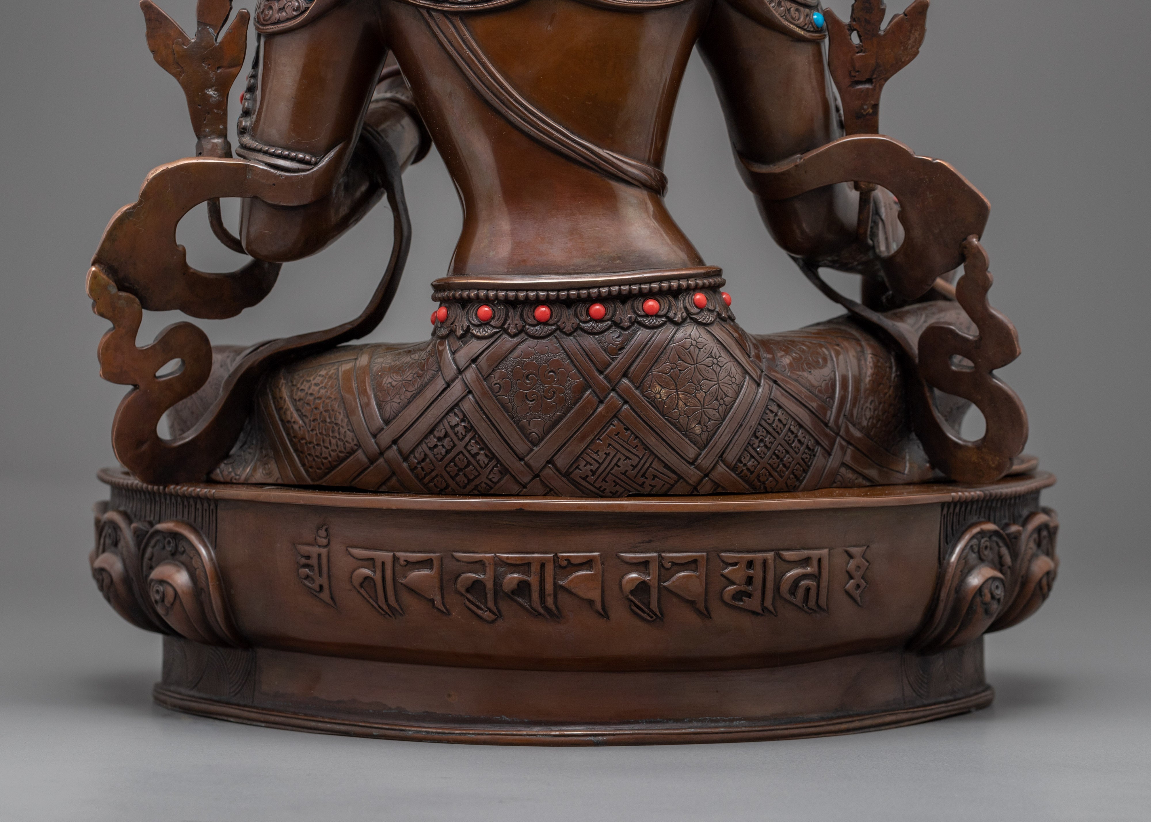 Green Tara Goddess Of Compassion | Himalayan Traditionally Made Statues